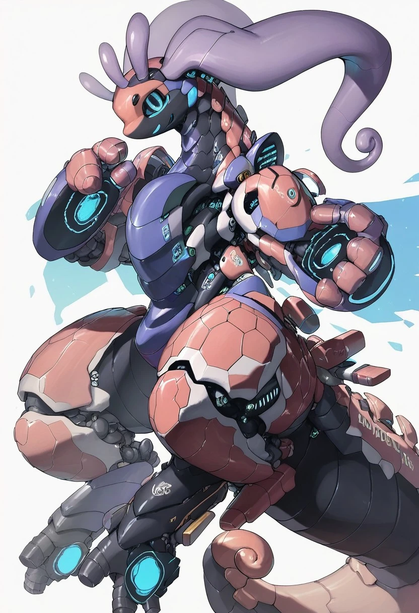 score_9, score_8_up, score_7_up, score_6_up, robot, cyborg dragon, robot joints, 8rj, anthro, (muscular), overweight, duo, sex, anal penetration, doggy style, forced, looking at partner, [ahegao], embarrassed, white body, big penis, balls, cum drip, cumshot, (inflation), big belly, street, outside, nude, tail, breath, side view, motion lines