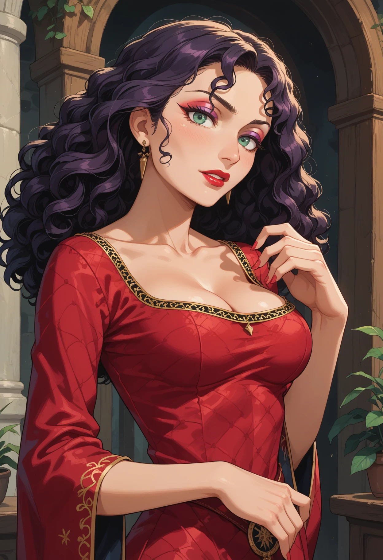 Mother Gothel, (Tangled), LoRA, PonyXL v1.0
