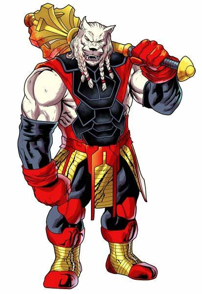 Battle Beast (Thokk) from invincible V1