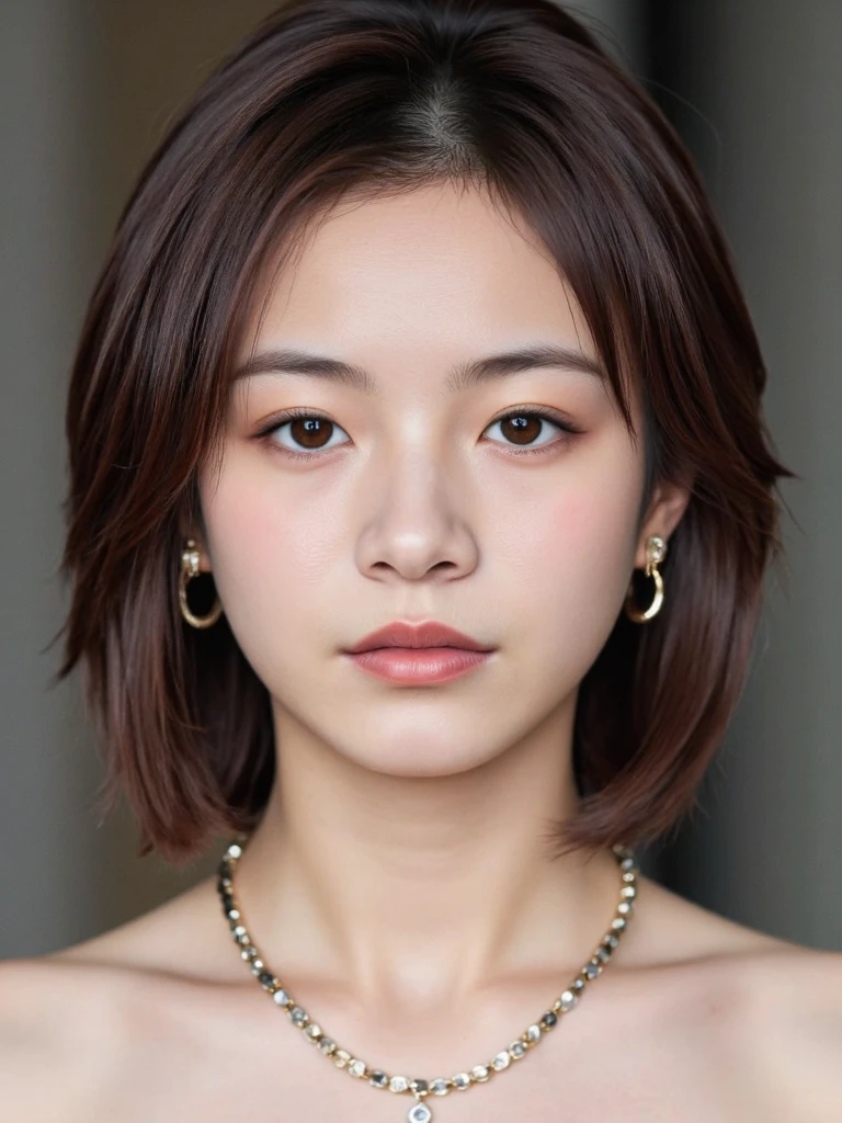 (text "buzz me please" in sky:1.3),
There are wonderful studio lights and various reflections,
her thin face is very delicate,skin naturally showing the texture of blood vessels,detailed pale skin,
18yo beautiful cute girl with blushing and female orgasm,
complicated necklaces,--,
<lora:Gengxi_Li_f1-step910:1>,chinese actress,
--,