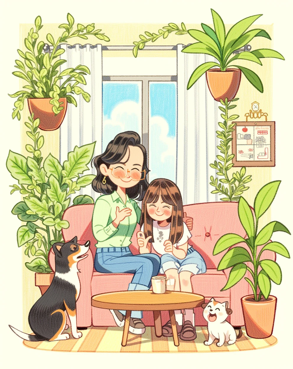Cute Pencil Illustration Z-Image Turbo v1.0