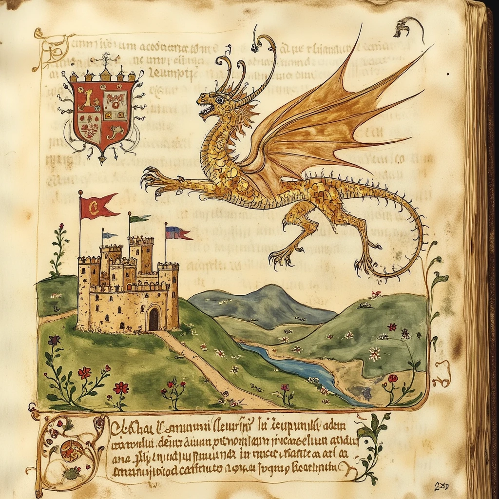 Medieval Manuscript Style [FLUX]