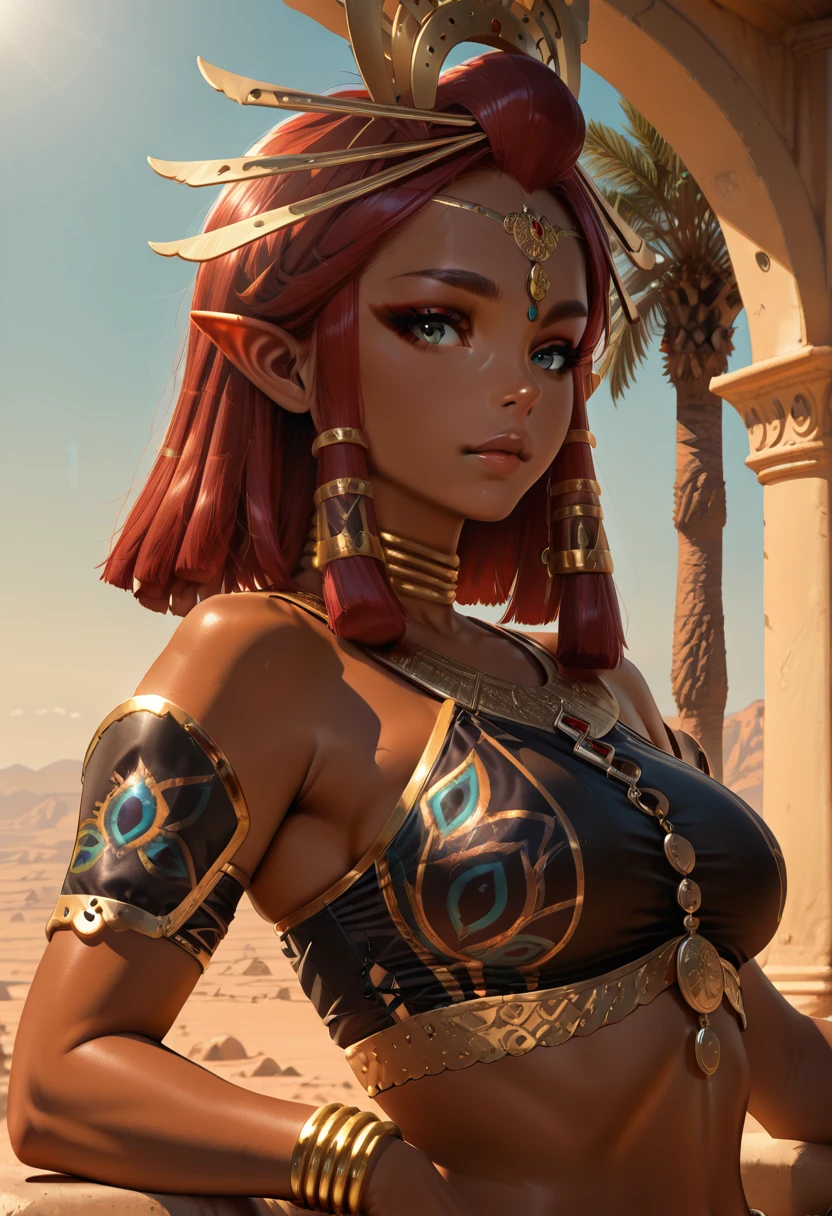 Riju Makeela: Semi-Realistic Gerudo Princess (The Legend Of Zelda: Tears of the Kingdom) [ZIT & IL] v1.0