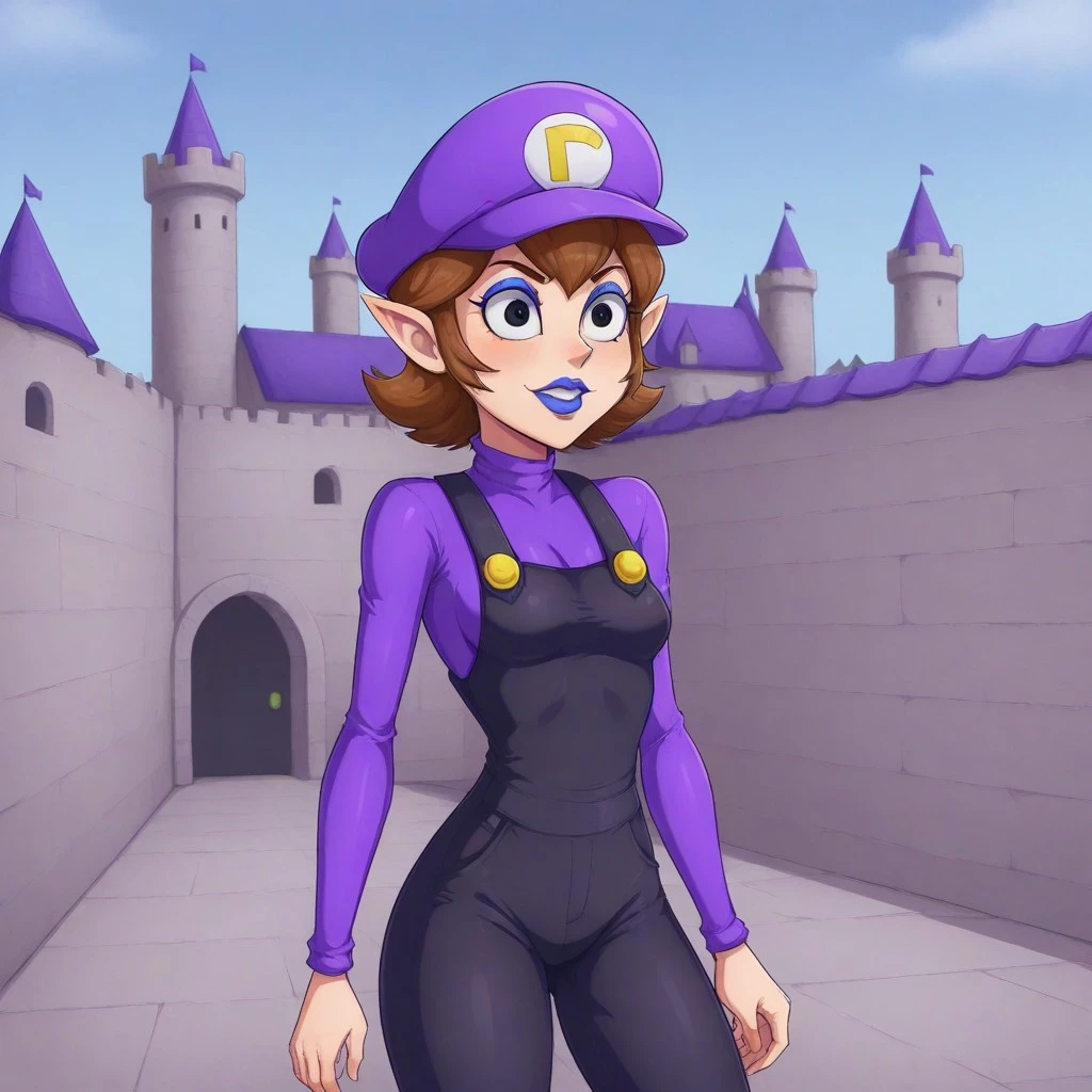 Gender-Bent Waluigi - NaughtyTech V1