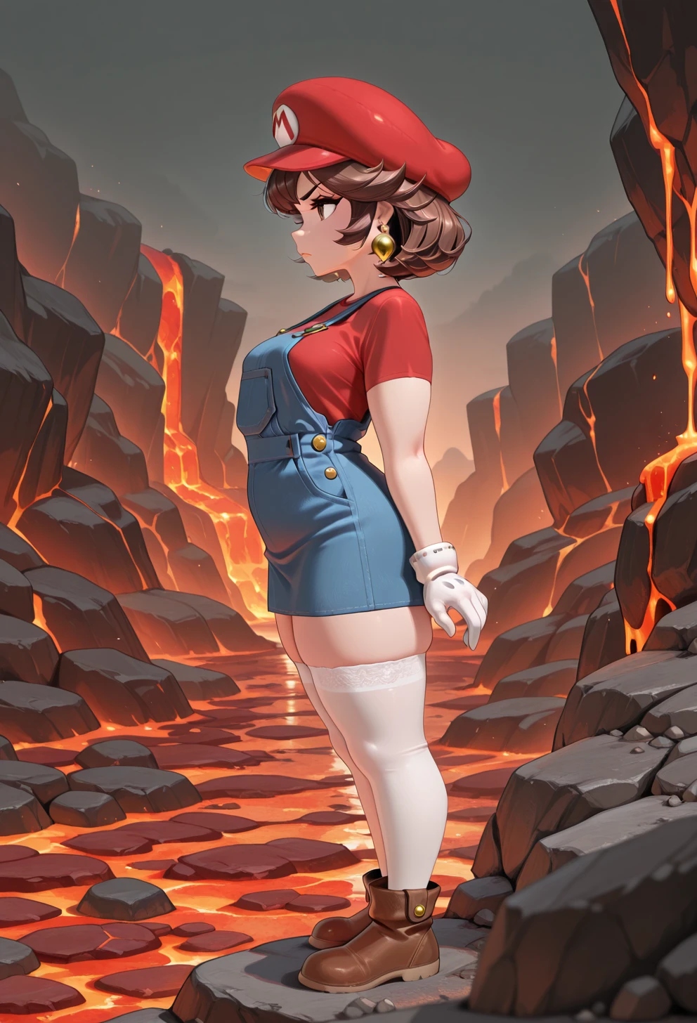 Super Maria(S) - Rule63 Mario OC - Waffle Style Illustrious v1.0