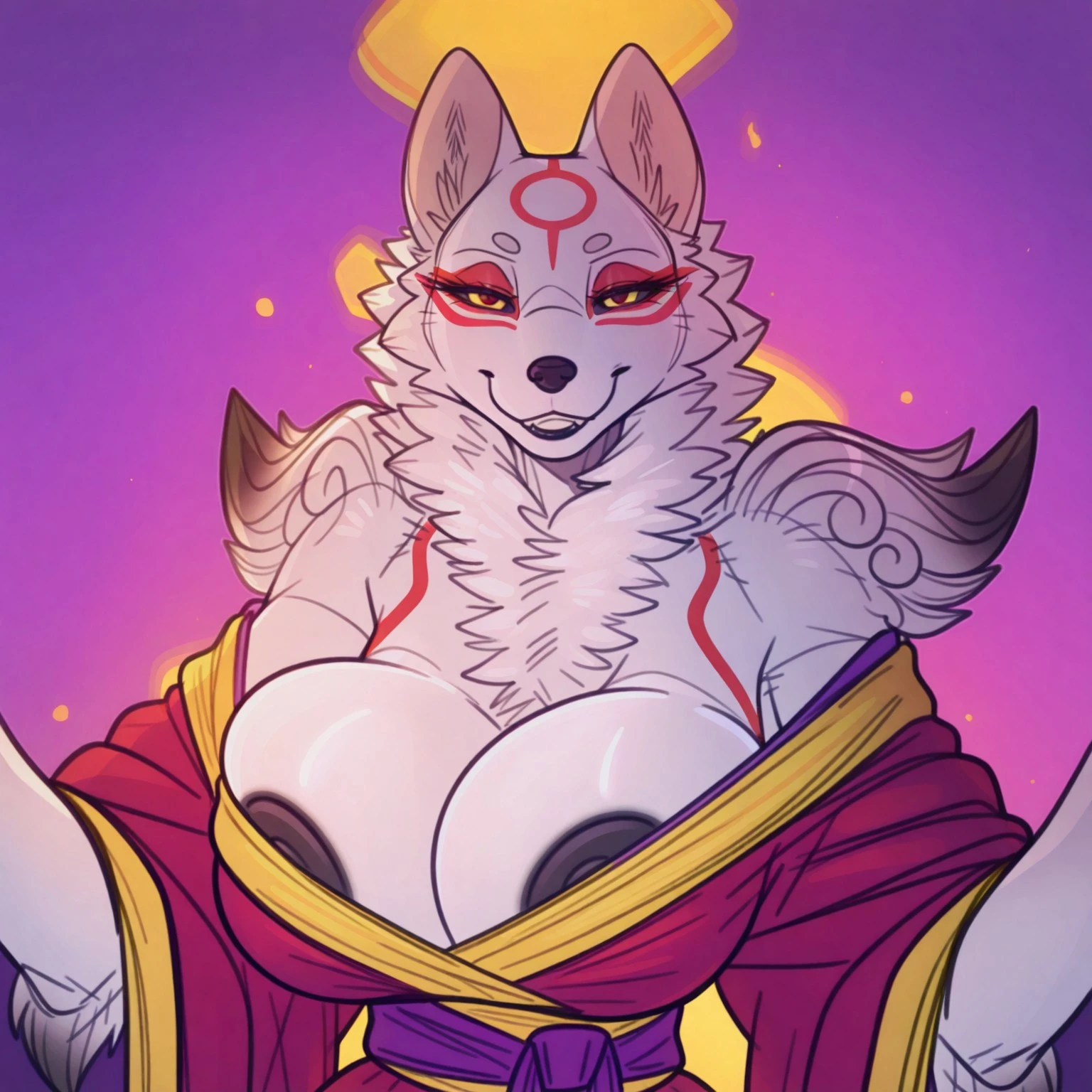 Amaterasu (Dimwitdog Version / Okami) [Pony & Illustrious] V2 (Illustrious)