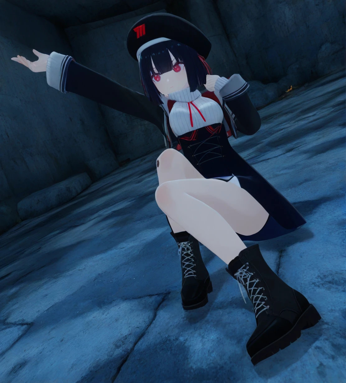 dress(2A-7S) vrchat AVATAR