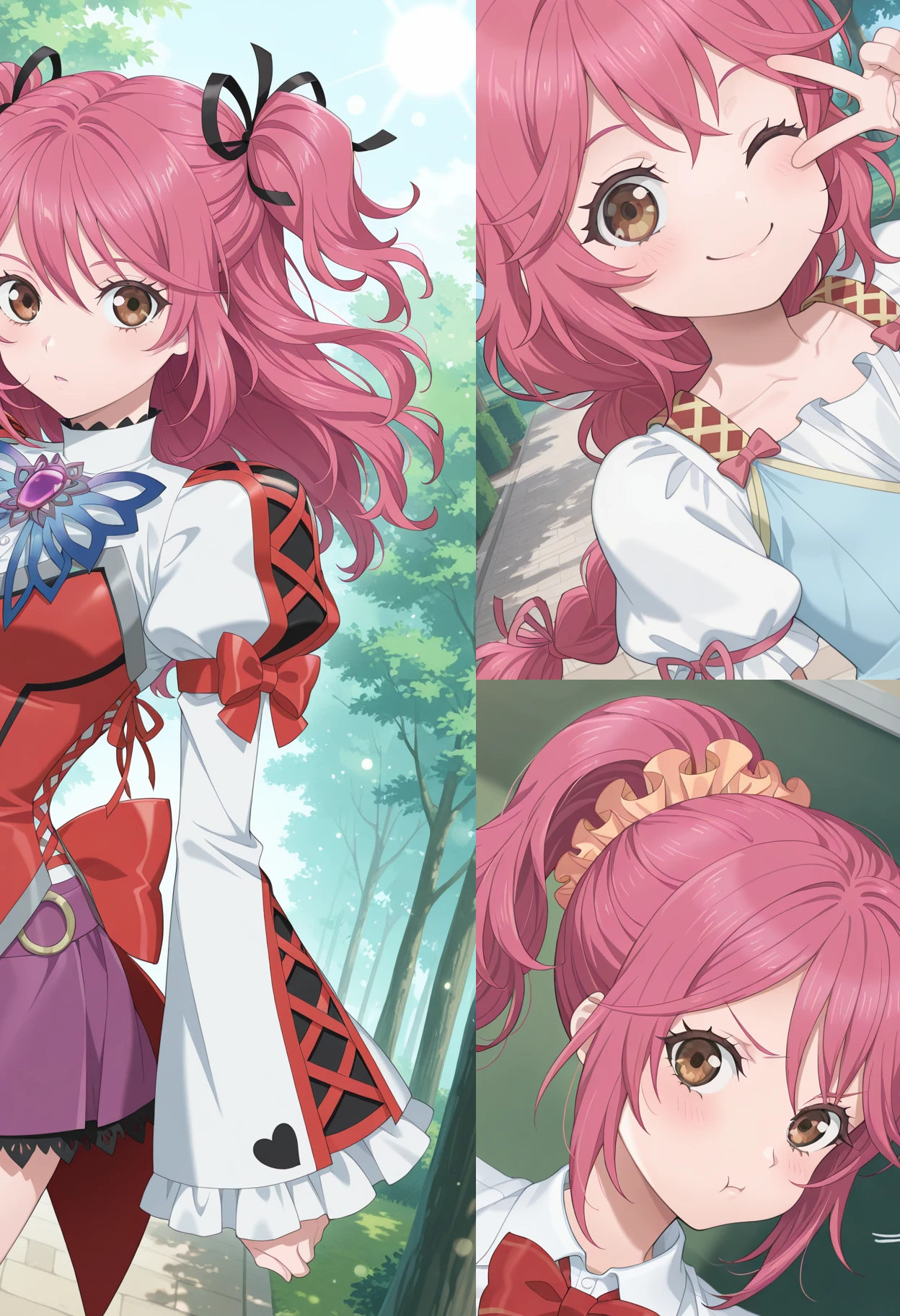 Cheria Barnes / シェリア･バーンズ  Young and Adult - (3 OUTFITS)  Tales of Graces テイルズ オブ グレイセス