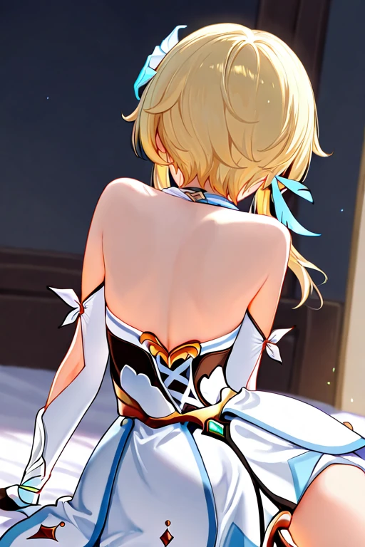 masterpiece, High quality, Ultra detailed, 2d, newest, absurdres, highres, BREAK
1girl, solo, <lora:lumine:1>, lumine_(genshin_impact),