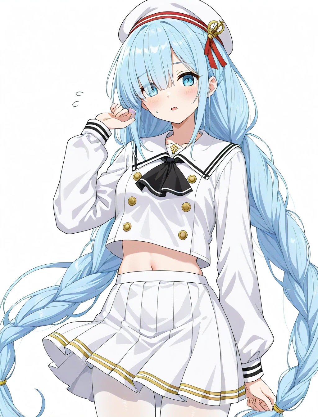 <lora:janus_XL_illustrious-noob_v1:1> 1girl, janus \(azur lane\), school uniform,, best quality, masterpiece, high quality,newest, absurdres, highres,incredibly absurdres ,<lora:NoobV065sHyperDmd:1>