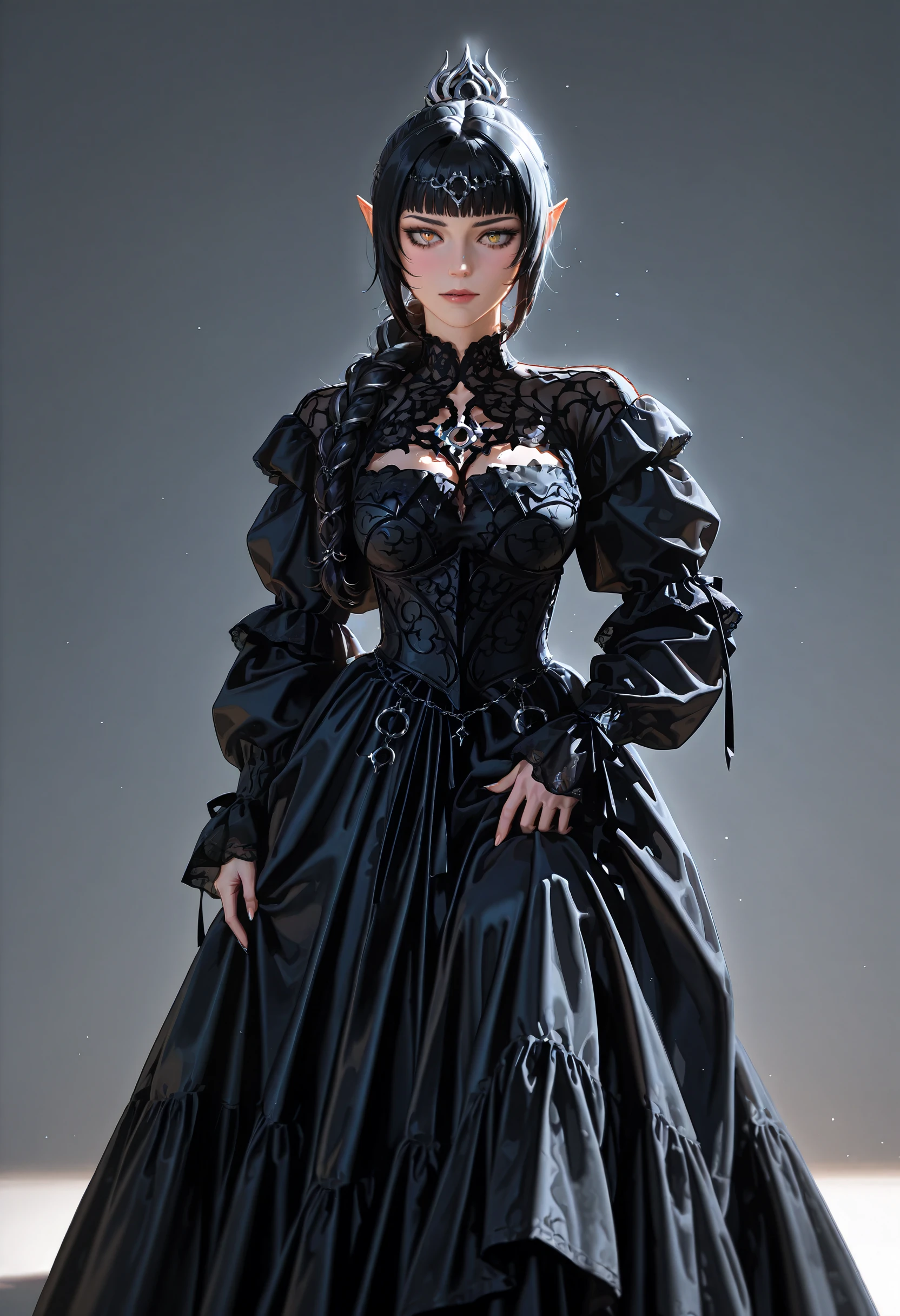 Raven Waltz Gown