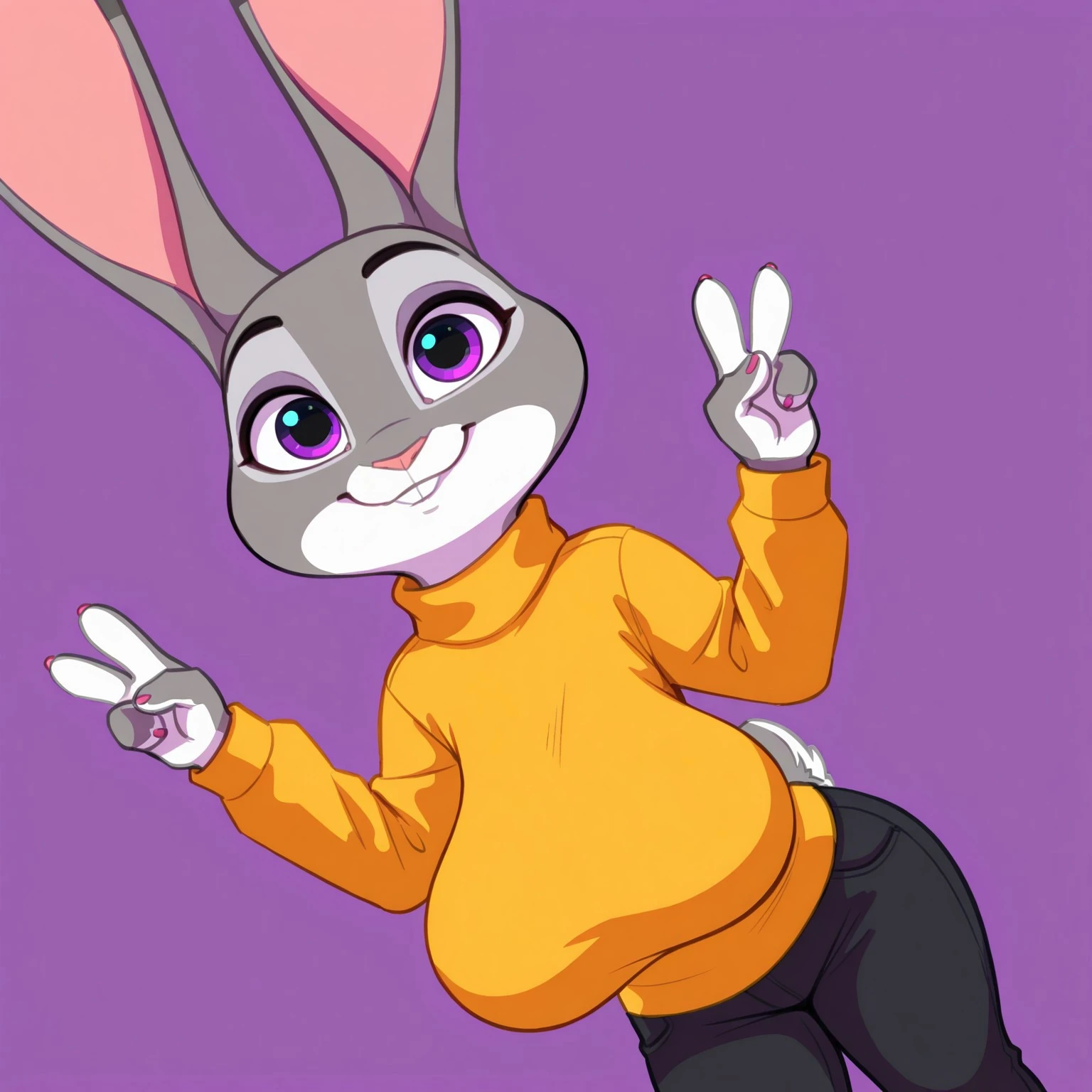 Busty Judy Hopps (Siroc / Zootopia) [Pony & Illustrious] V2 (Illustrious)