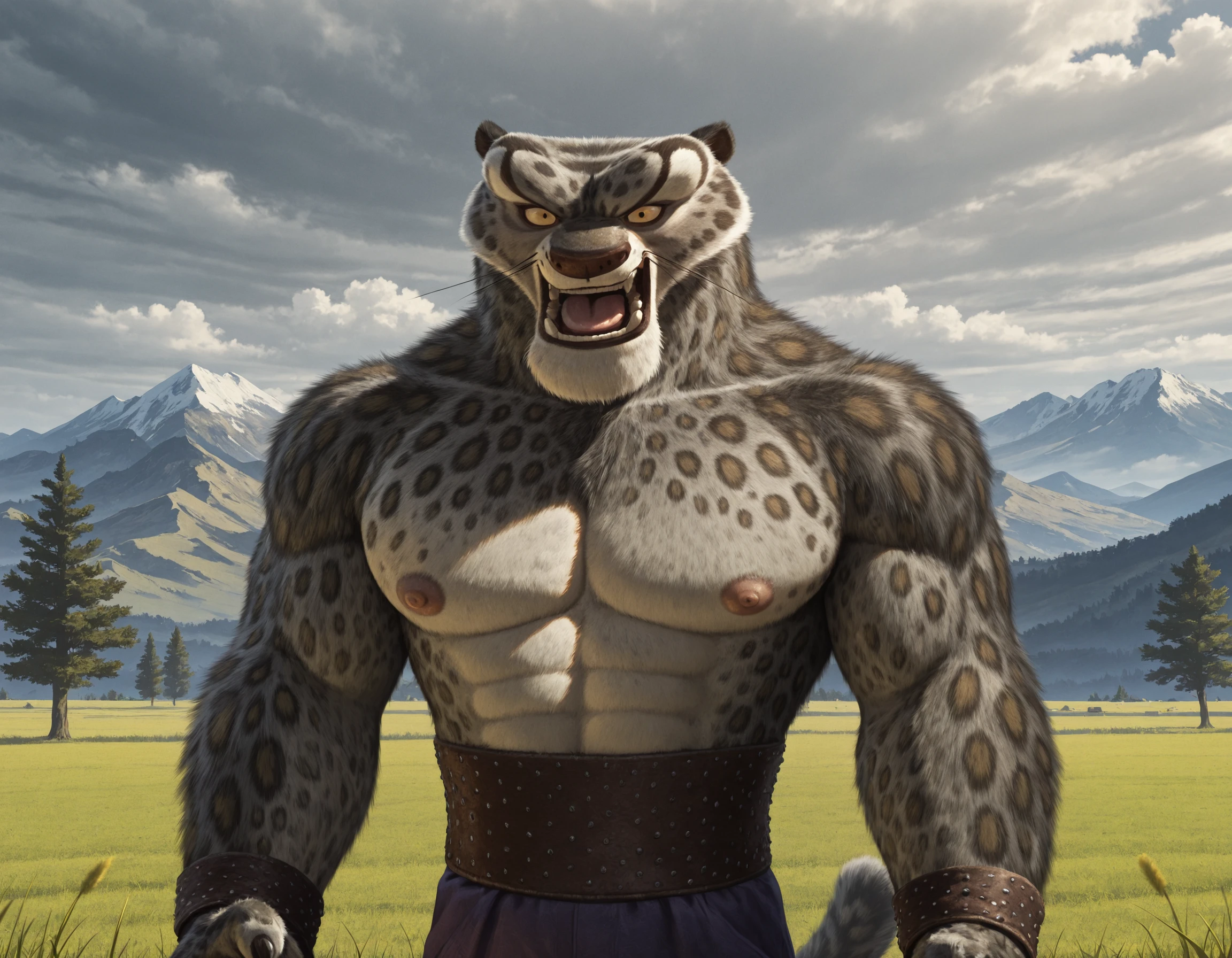 Tai lung - kung fu panda ( Illustrious ) Illustrious
