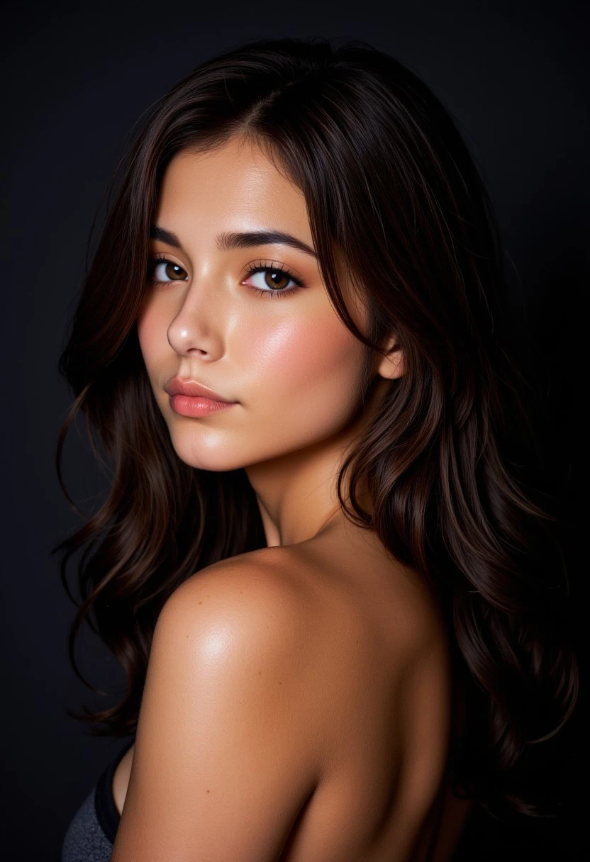 beautiful woman,detiled 4k, low light