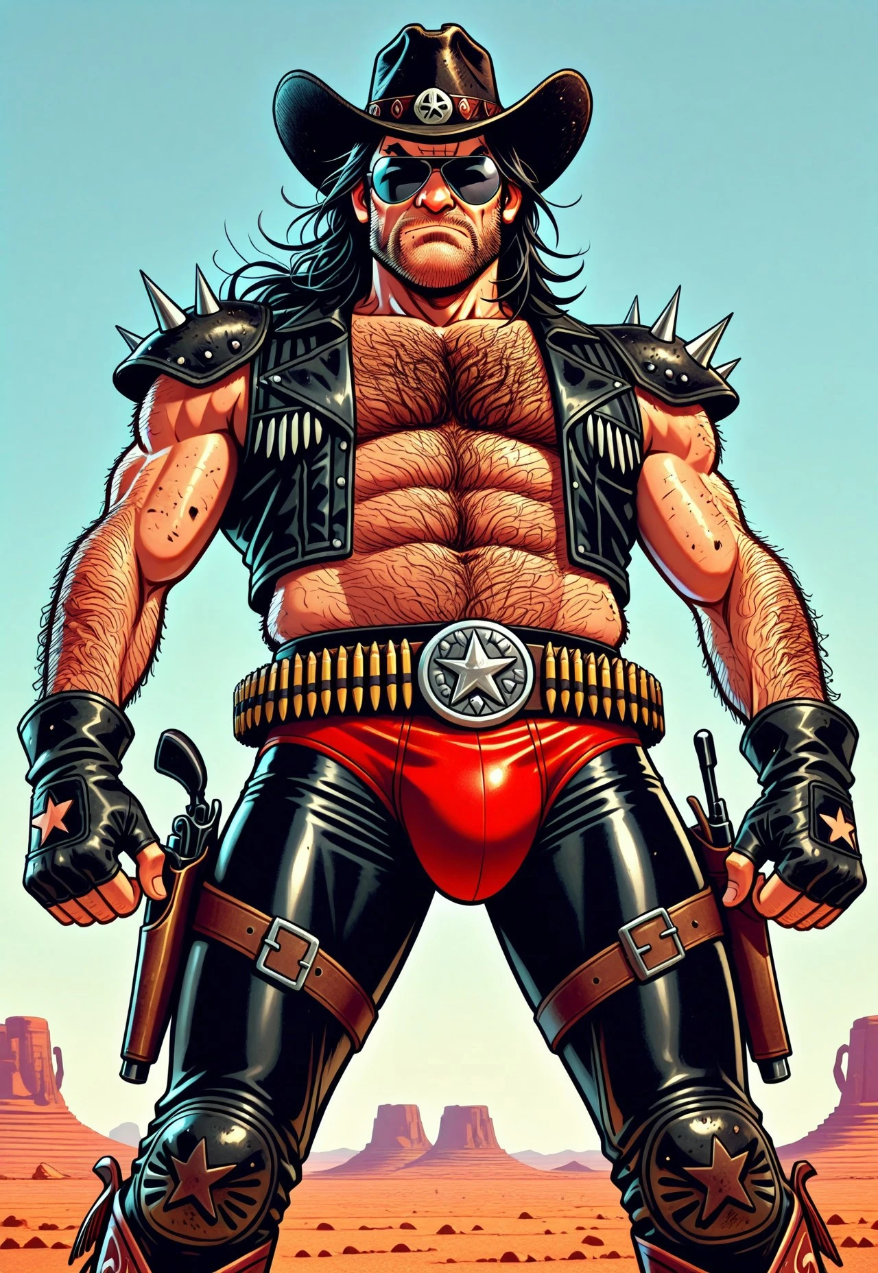 Post Apocalyptic Bounty hunter (illustrious ver) V1