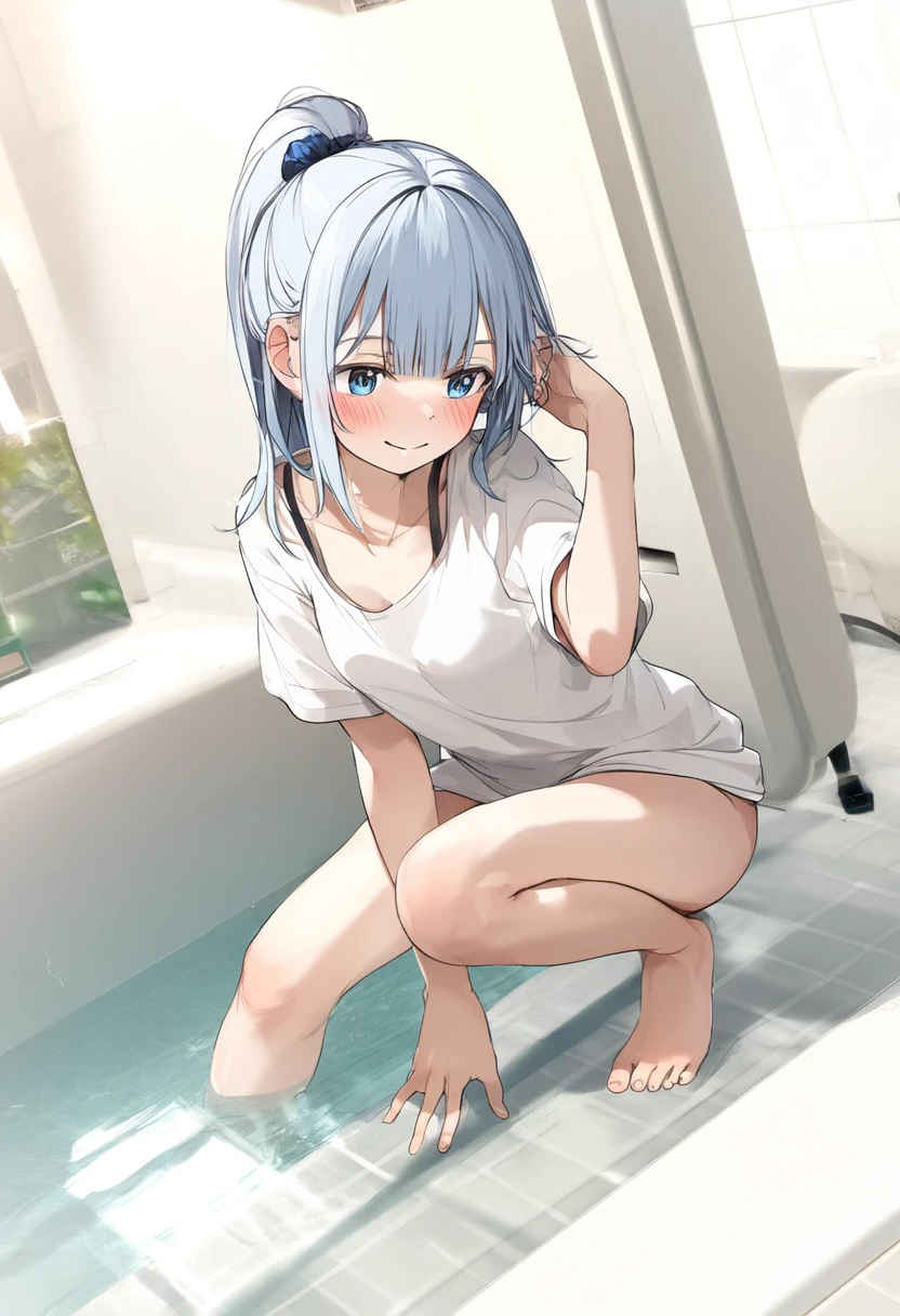 partially submerged v1