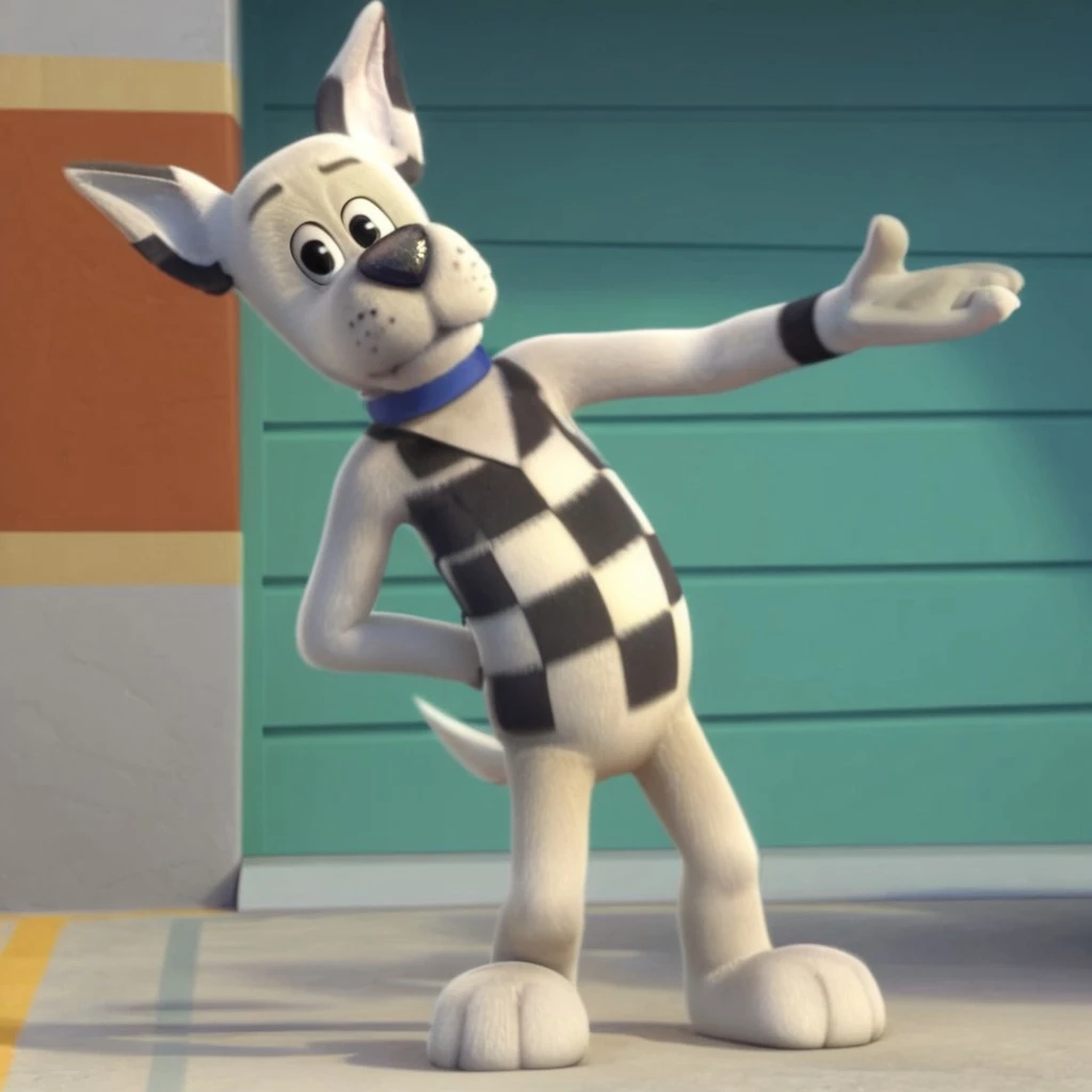 Checkered Wag (Go, Dog. Go!) V1