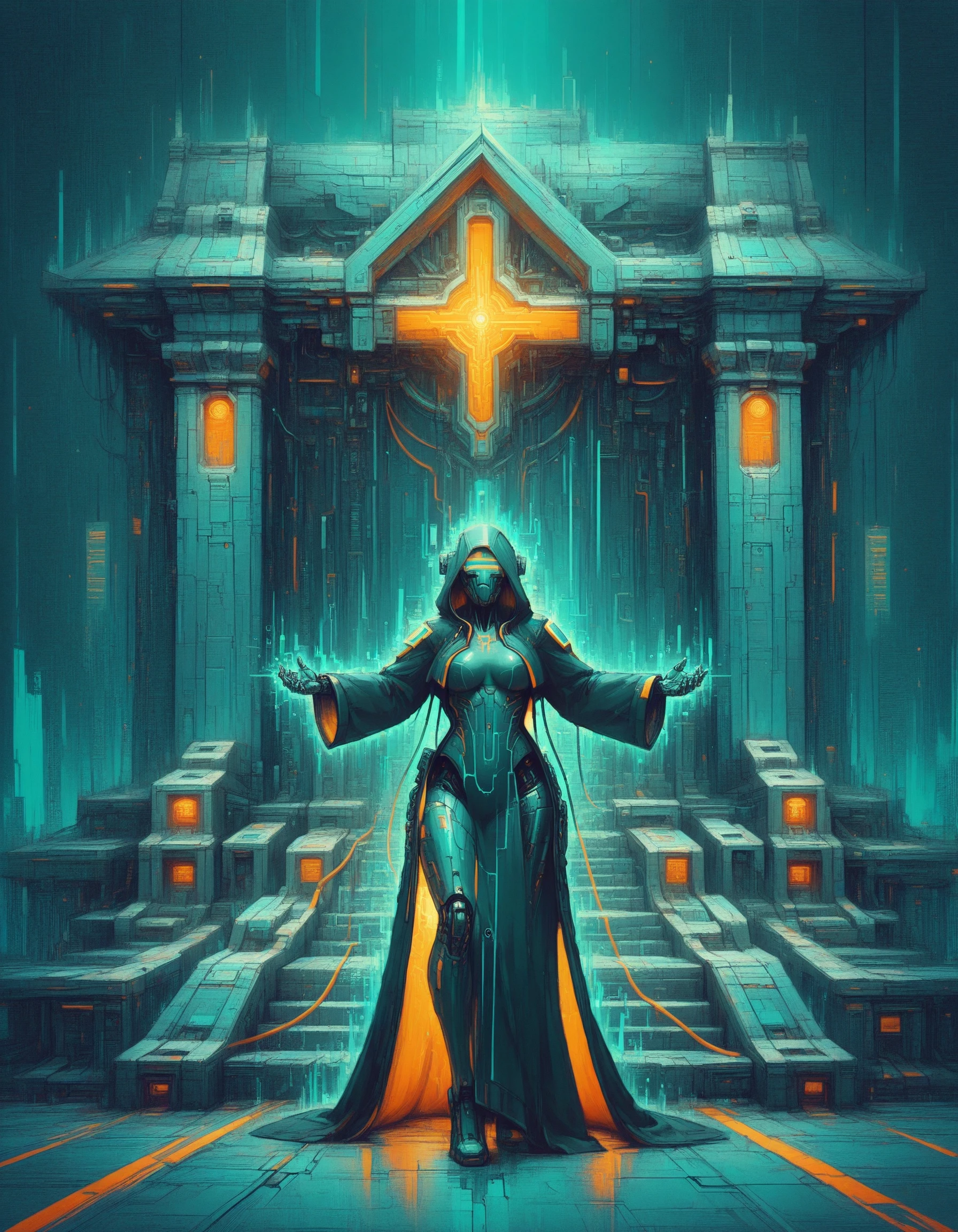 Neon Cyberpunk Impressionism [FL/XL/IL/PD/1.5]