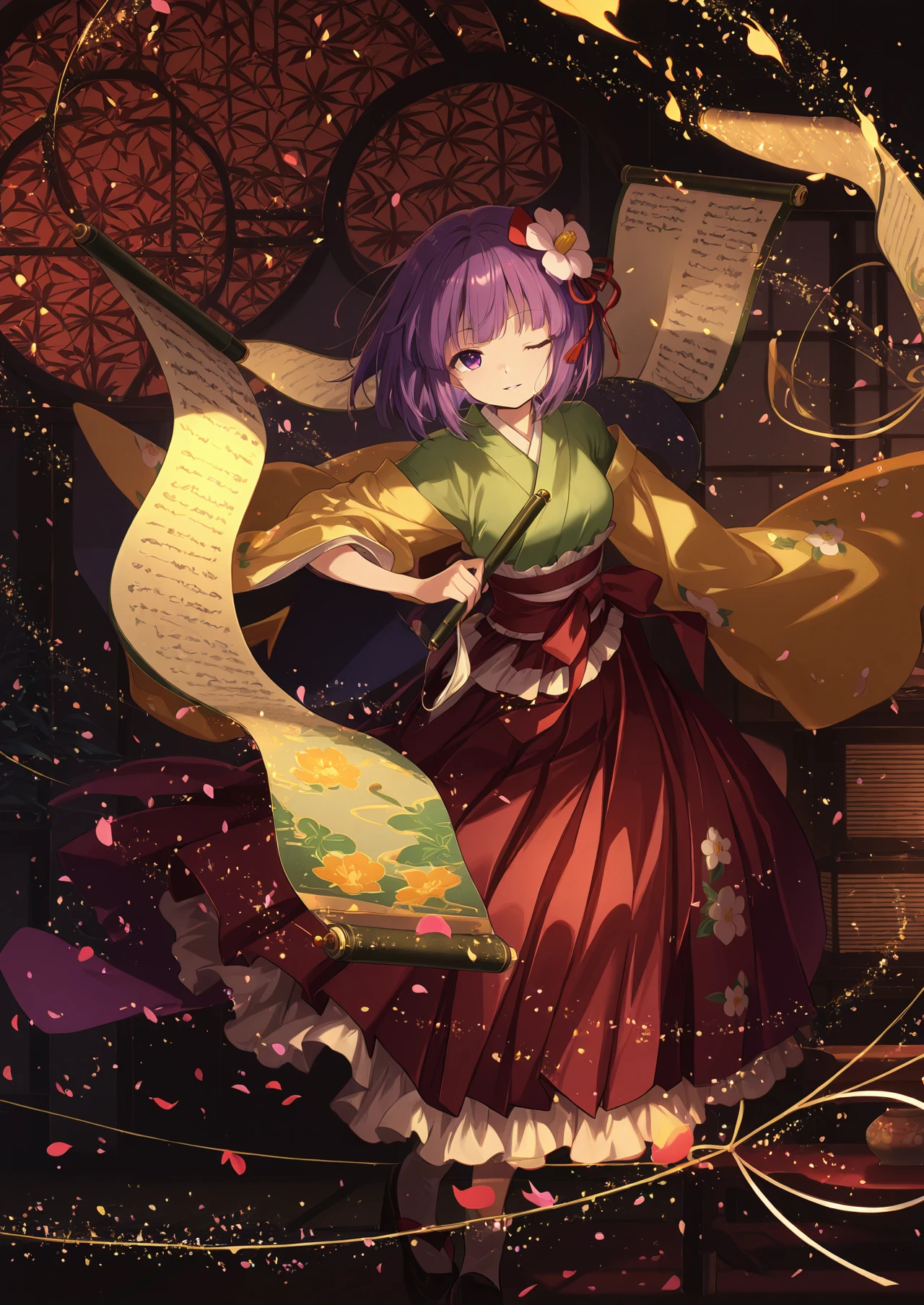 Hieda no Akyuu (Touhou Project) Illustrious
