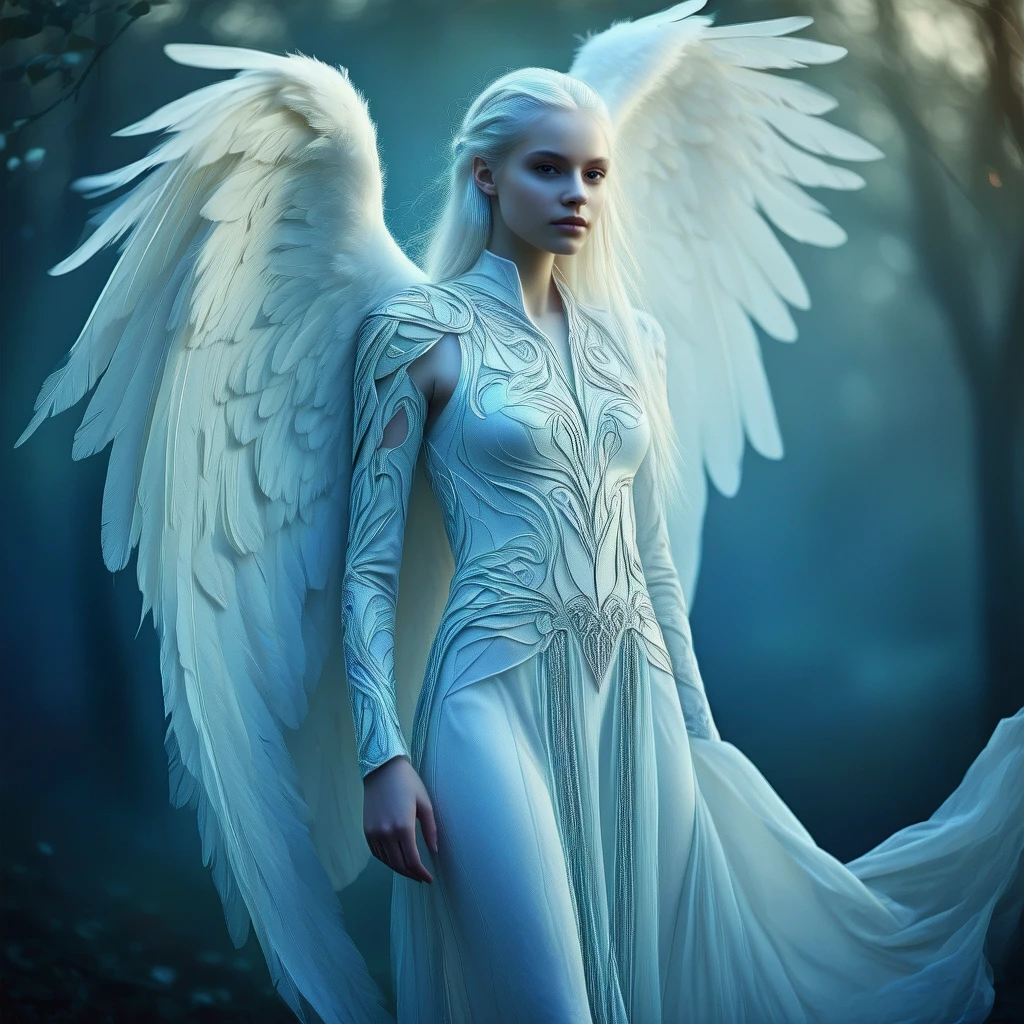 An ethereal saraph. Female. Full body view.
ethrlsrphCE_style