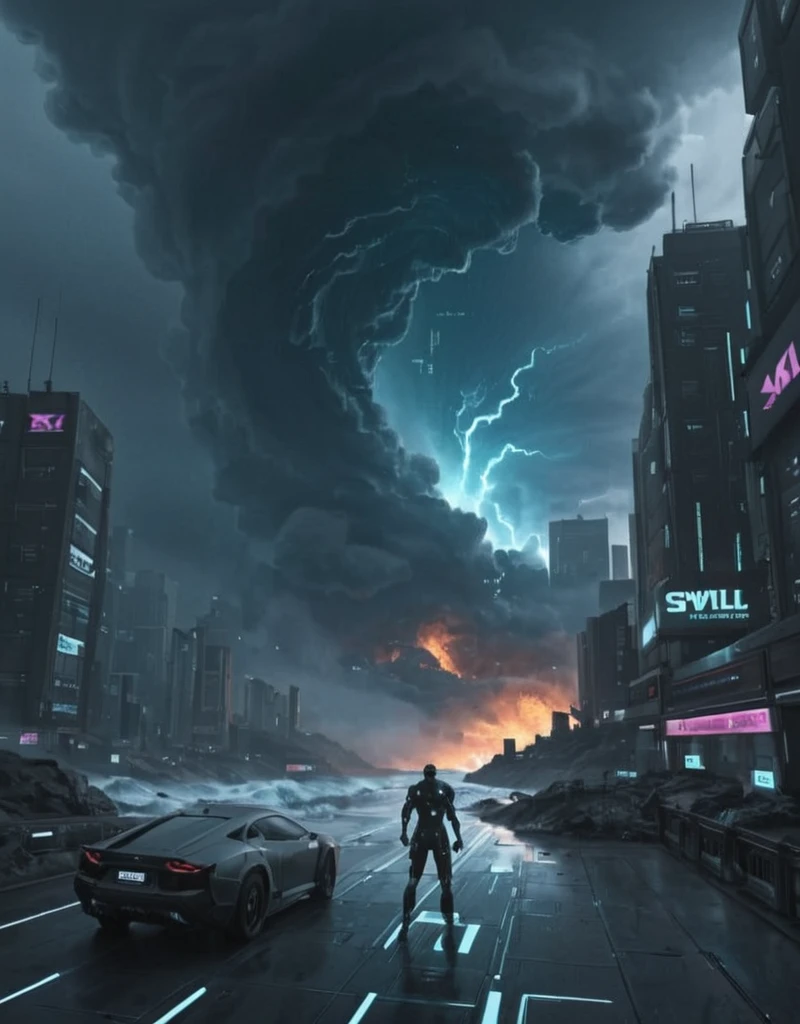 <lora:Space_Worlds_01__Poetic_xlv1:0.7> sw01p_xl, cyberpunk giant waves, lots of wind, fire storm,