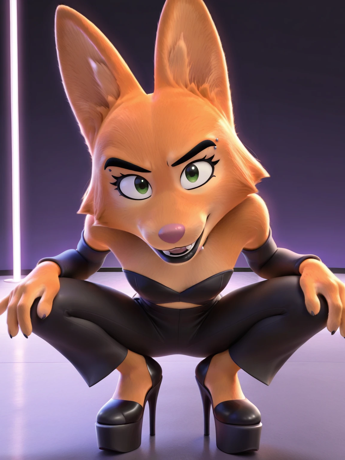 Diane Foxington  (The Bad Guys) PonyDiffusionXL/illustriousXL "COMMISSION" v1.0Pony