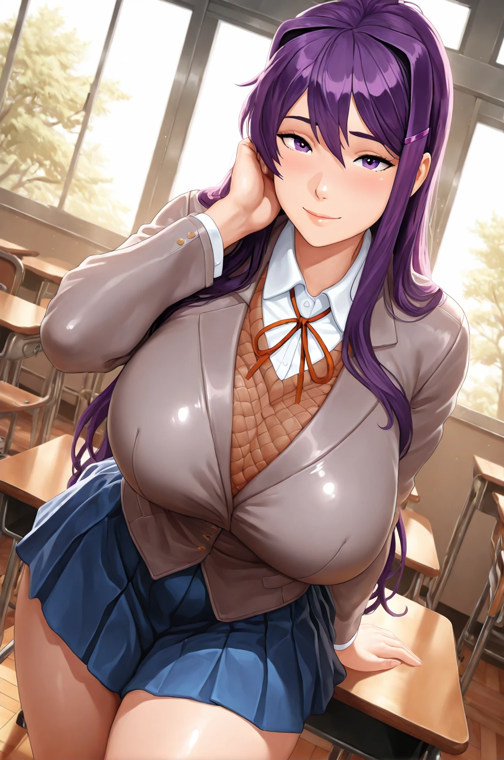 Doki Doki Literature Club Character Pack-Ilustrious - IL-Yuri IL-Yuri