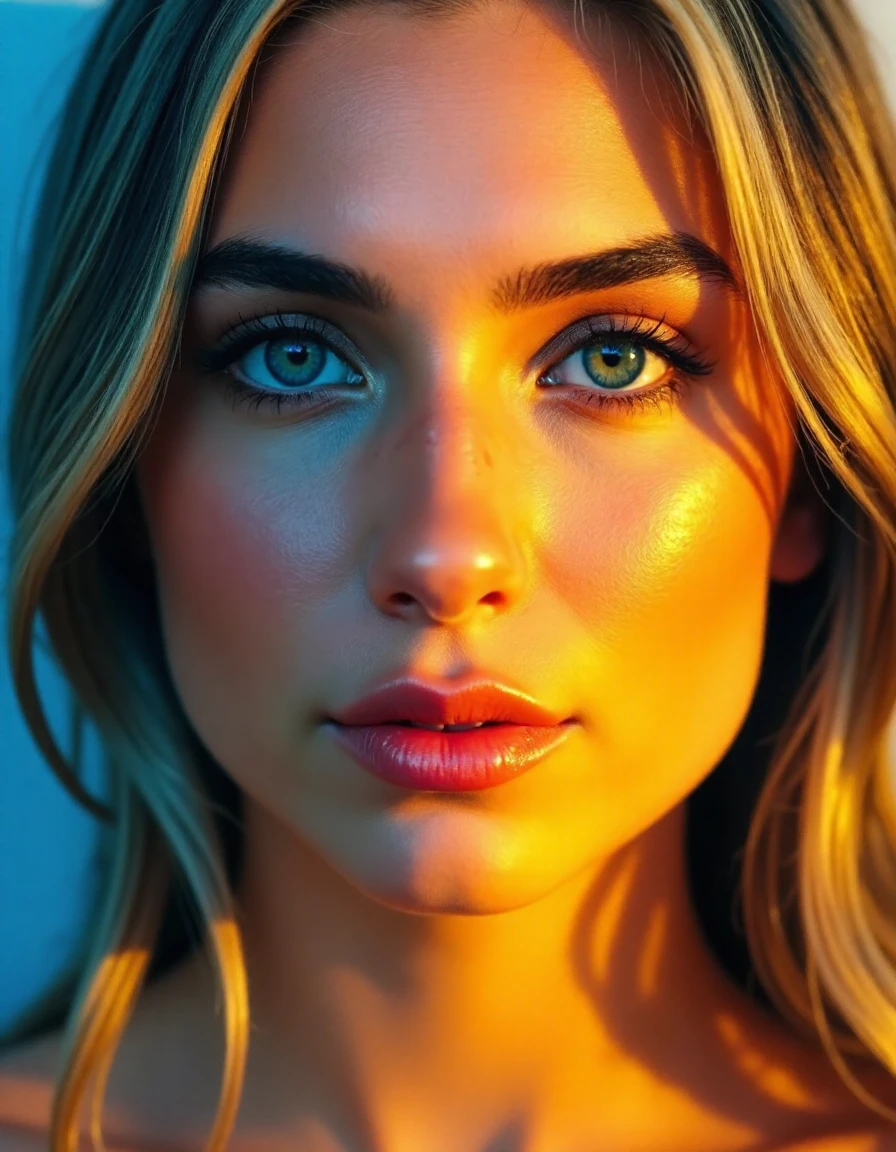 RAW photo of a young woman <lora:Anne-Sophie-Lapix_V3_Xtroat:1>, looking at viewer, blue eyes, blond hair, looking at viewer, soft skin, psychedelic intricate background, HD, 8K <lora:details_Tweaker_Lykon:0.8> <lora:Detail_Tweaker_tangbohu:0.3>