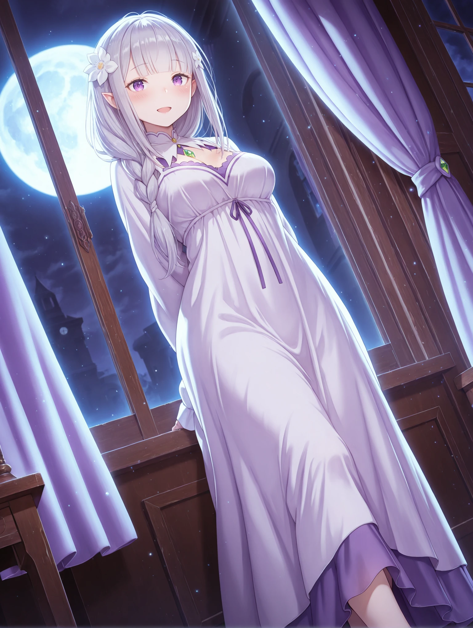 The bright moonlight in front of the bed is suspected to be frost on the ground. Looking up at the bright moon, bowing your head and thinking about your hometown