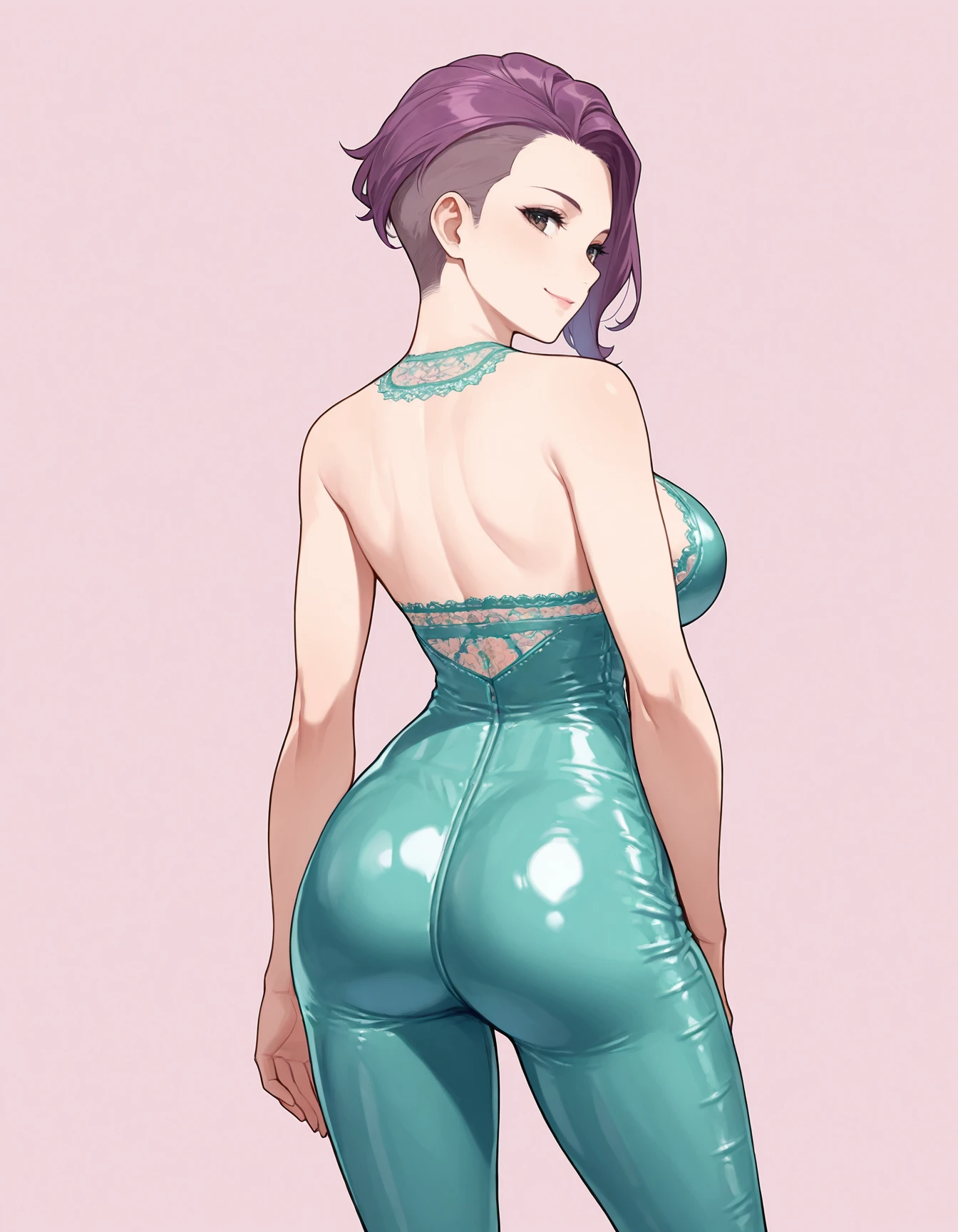 【COSTUME】Lace and Latex Bodysuit (Illustrious) illustrious