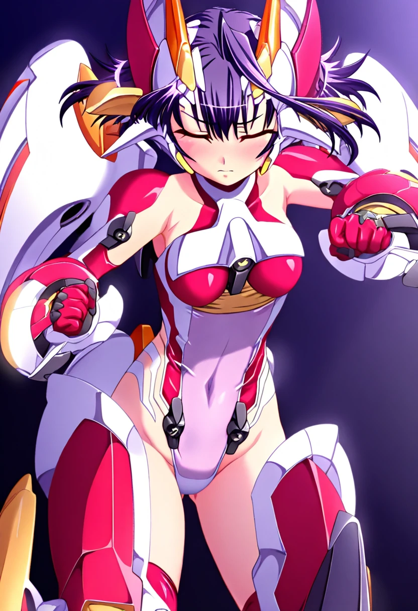 (((red and white checkered pattern))), The most powerful girl on the planet with an aggressive evil dragon outfit, arms with scale textures, fogo saindo dos cabelos longos, dragon claws for hands. Agilidade, pose de lutadora, expression of hatred on the face, melhor qualidade, high resolution,