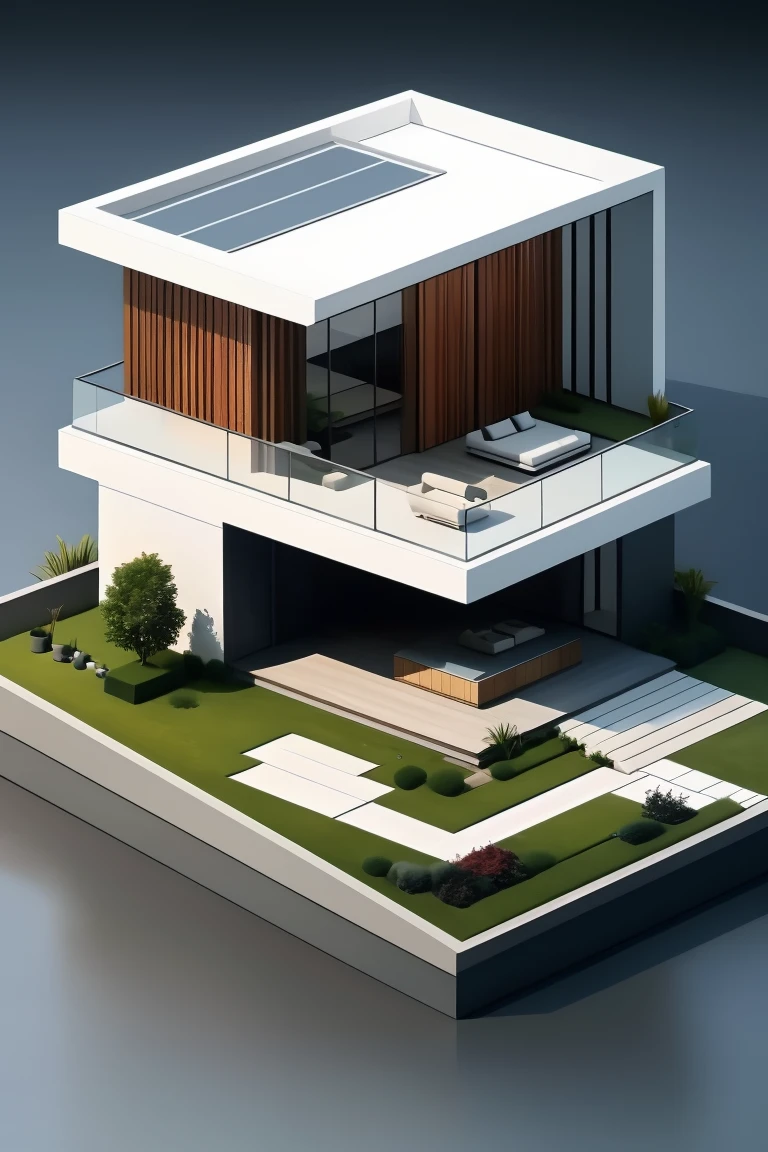 <lora:JJsIsometricHouse:1> ,((isometric house)),scenery, tree, stairs, window, plant, door, building, outdoors, potted plant, house, grass, ground vehicle, motor vehicle, simple background