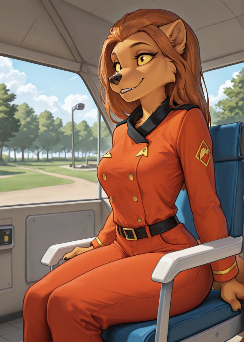 masterpiece, best quality, amazing quality, very aesthetic, high resolution, ultra-detailed, absurdres, newest,
<lora:Shiboline_MRess:1> shiboline_m'ress, clothed, furry, anthro, sitting down park