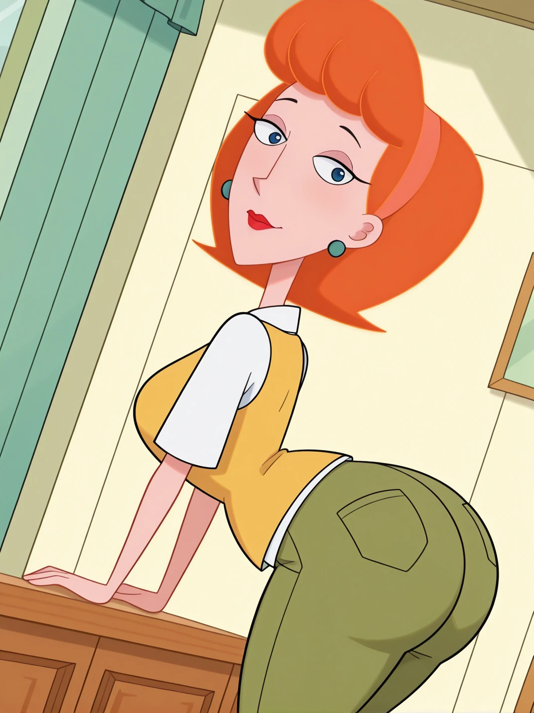 1girl, sexy, slut, topless, small_breasts, green eyes, highres, kim possible, kimberly ann possible, sexy pose, blushing, looking at viewer, slutty bikini, string bikini, microbikini nsfw, , ass, sexy, realistic, realism, photorealism, photo-realistic, high contrast, (photorealistic:1.4), 8k high definition detailed realistic, (best quality, masterpiece:1.2), NSFW, photon mapping, radiosity, physically-based rendering, best quality, highly detailed, 1girl, pat pussy, cameltoe, bending over, thicc_ass, porn, topless, nude, nsfw, sexy, slut