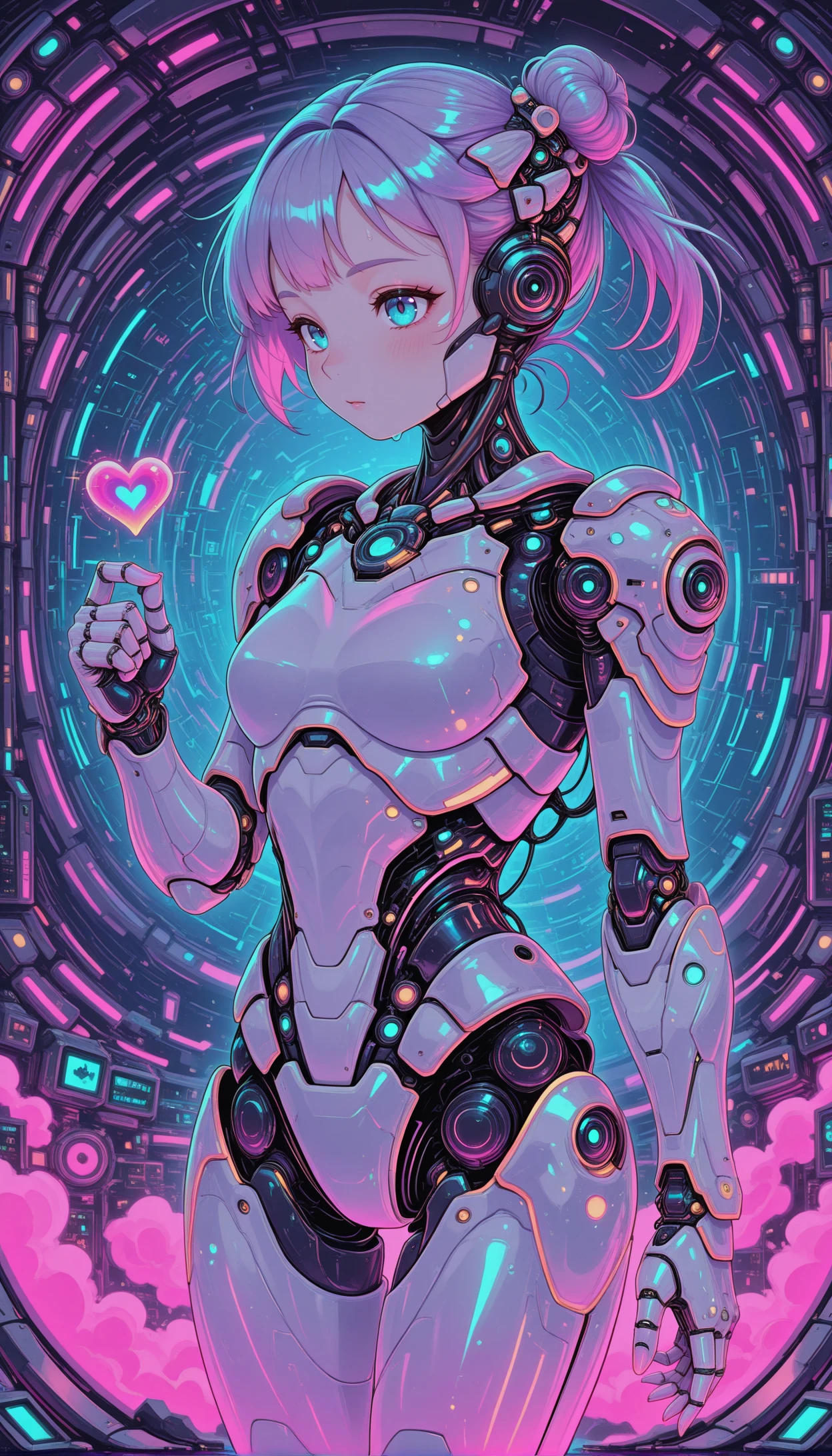 [Pinkie] - Neon Cybercore 🌈🤖- [ILLUSTRIOUS]