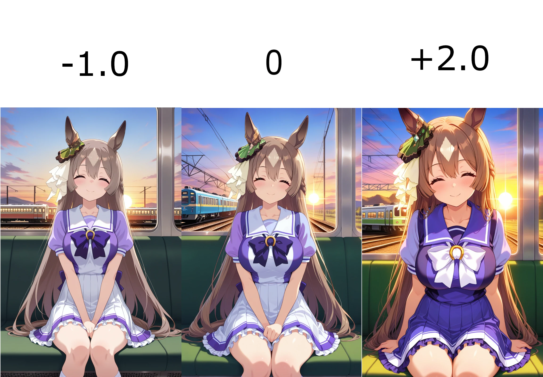 Saturation Control for illustrious, NoobAI v3.0