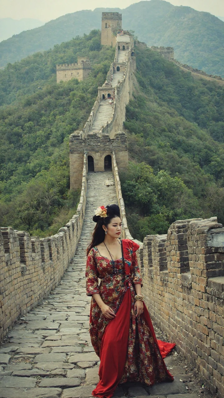 a beautiful woman