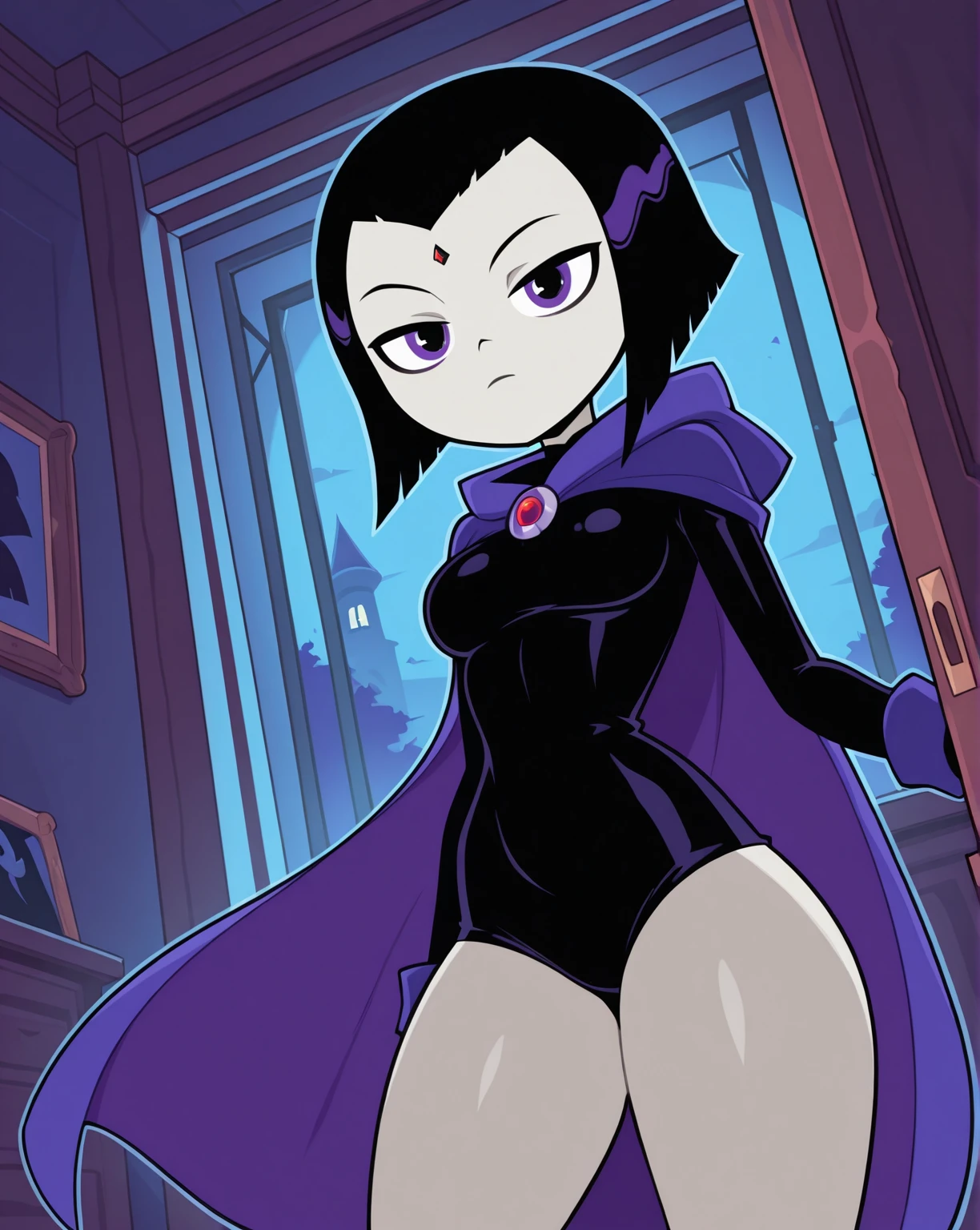 Raven - Teen Titans GO! (Character) [Illustrious + PonyDiffusionXL]