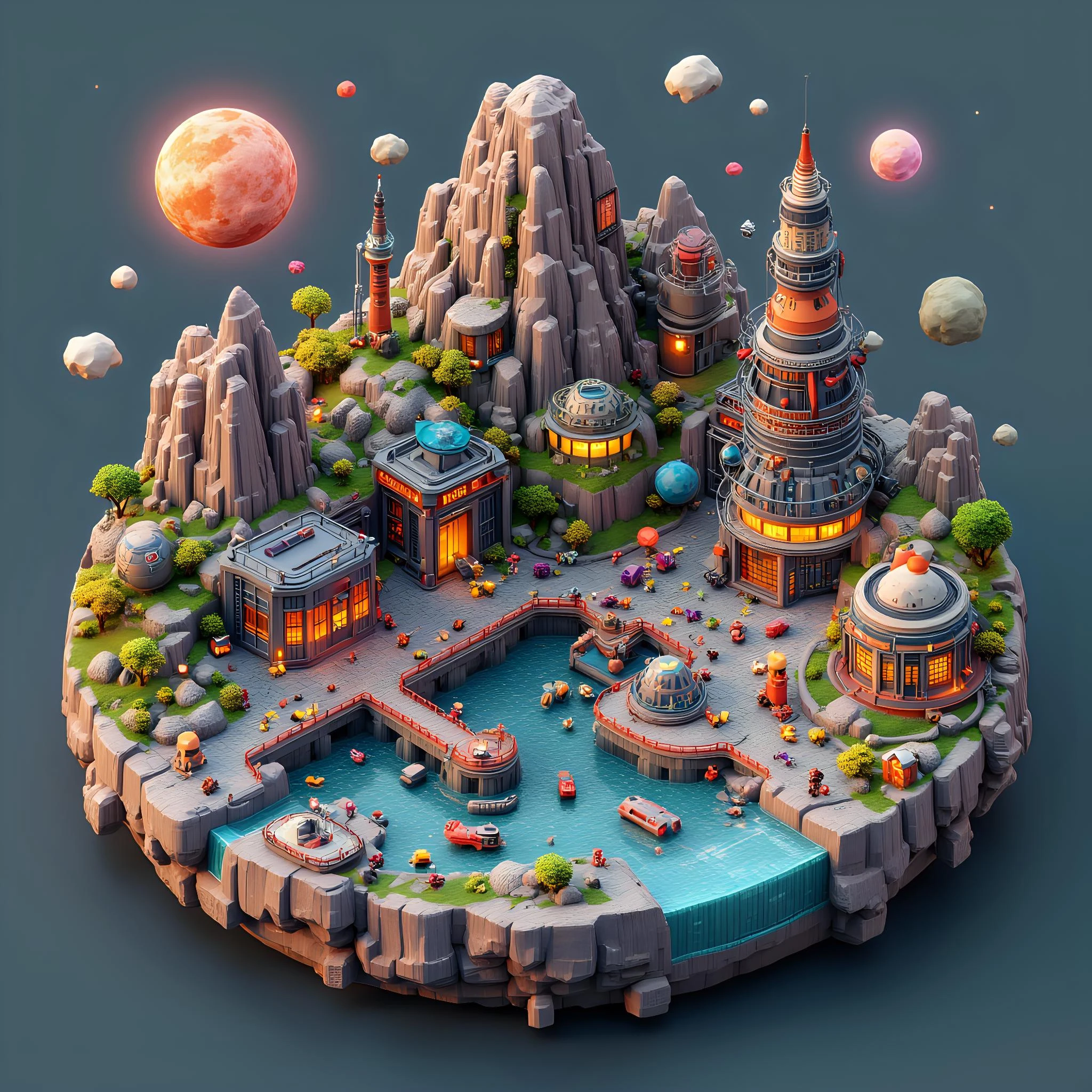 Tinyworld FLUX LoRA