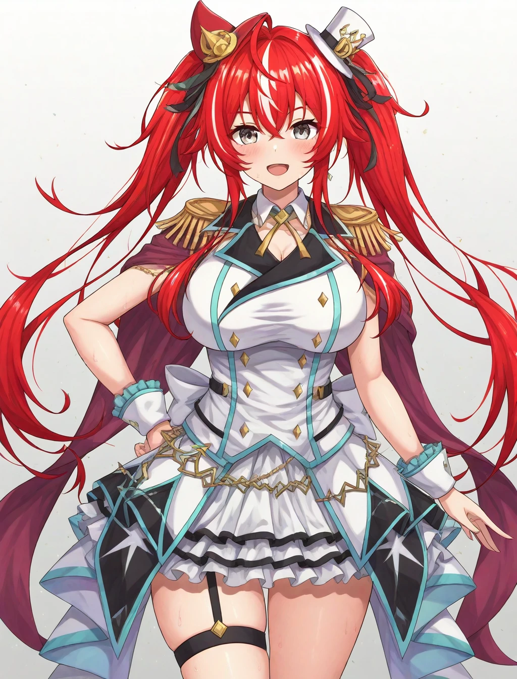 <lora:The_Greatest_Great_XL_illustrious-noob_v1:1> the greatest great, idol clothes,, best quality, masterpiece, high quality,newest, absurdres, highres,incredibly absurdres ,<lora:NoobV065sHyperDmd:1>