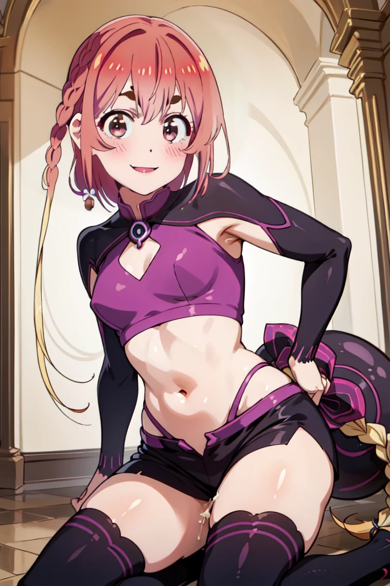 (masterpiece, best quality) ,a girl , , smile , looking at viewer , sumi sakurasawa <lora:sumi-kanokari-01:1>