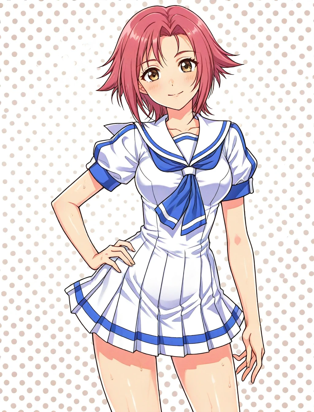 <lora:ouka_yuki_XL_illustrious-noob_v1:1> ouka yuki,1girl, serafuku,, BREAK score_9, score_8_up, score_7_up, BREAK source_anime, best quality, masterpiece, <lora:NoobV065sHyperDmd:1>