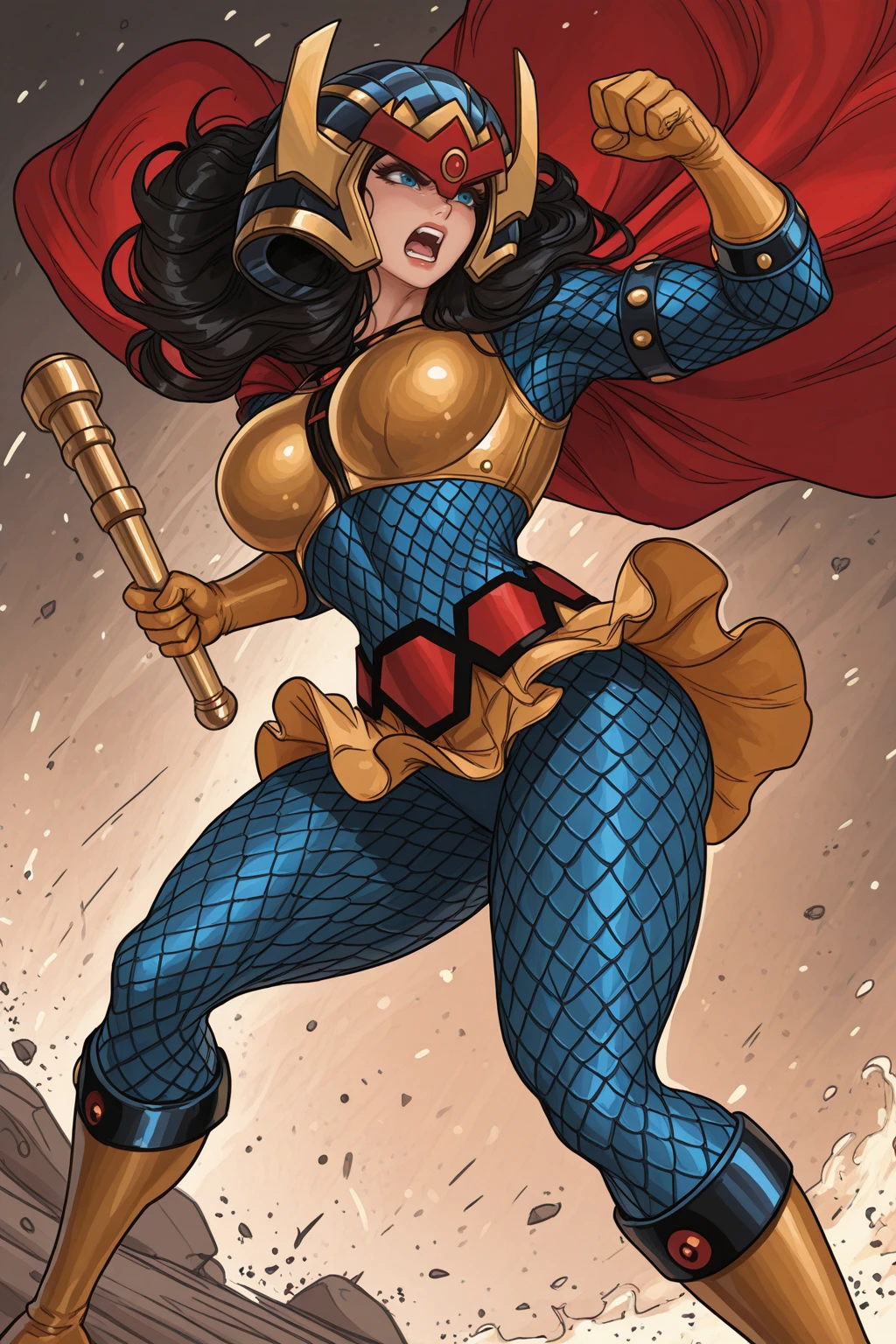 Big Barda DC Comics | Illustrious v1.0