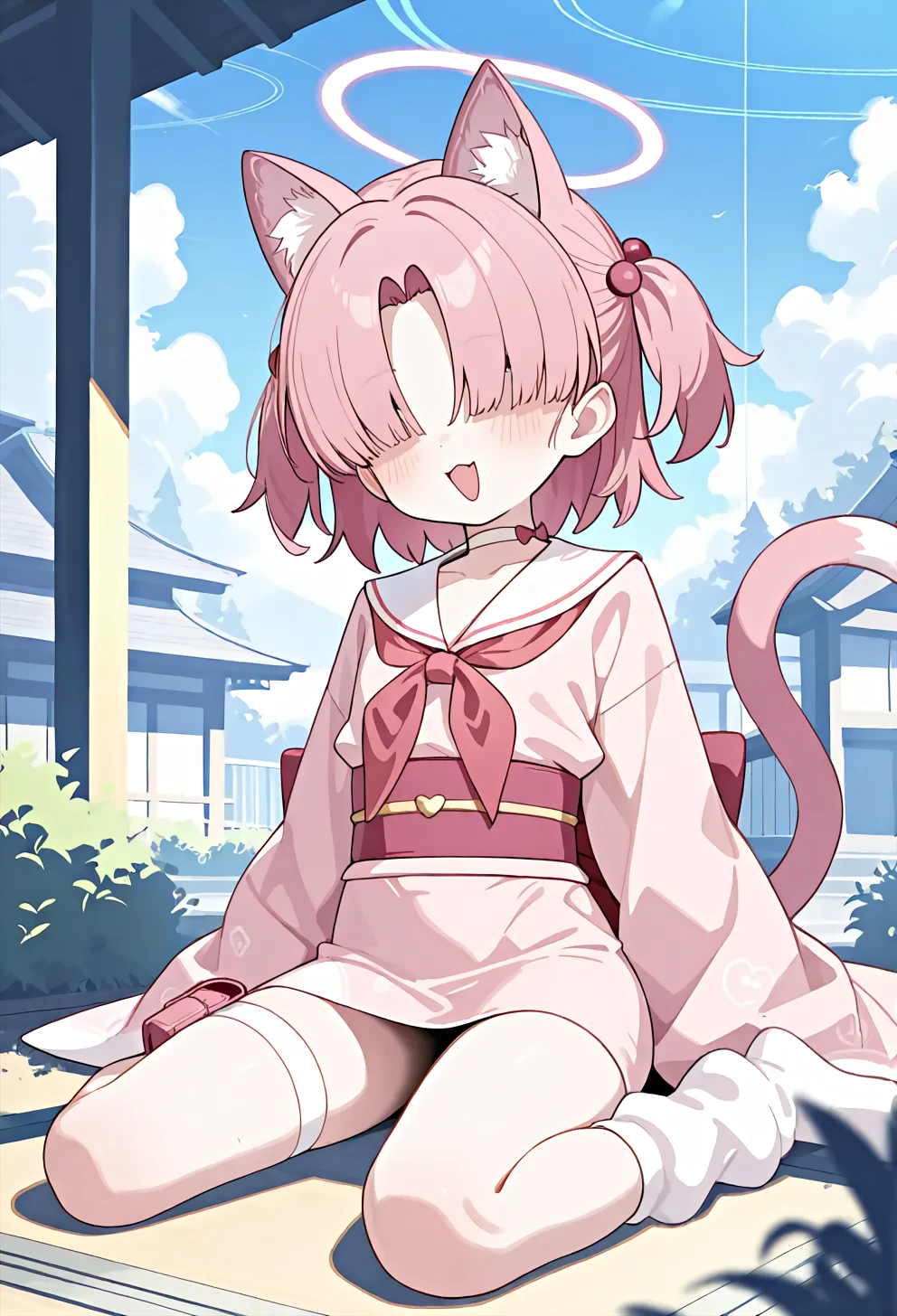 IllustriousXL - Chlorella Observation Club Member 百鬼夜行 クロレラ観察部モブ - blue archive v1.0