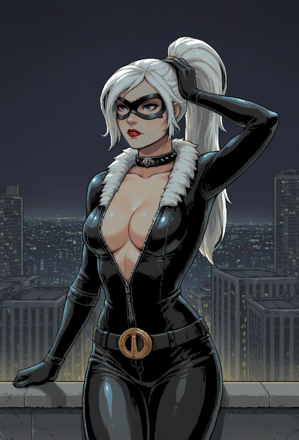 Black Cat (Felicia Hardy) - Spider-man: Web of Shadows (3 skins) [Illustrious] [ILLU]Black Cat SM:WoS