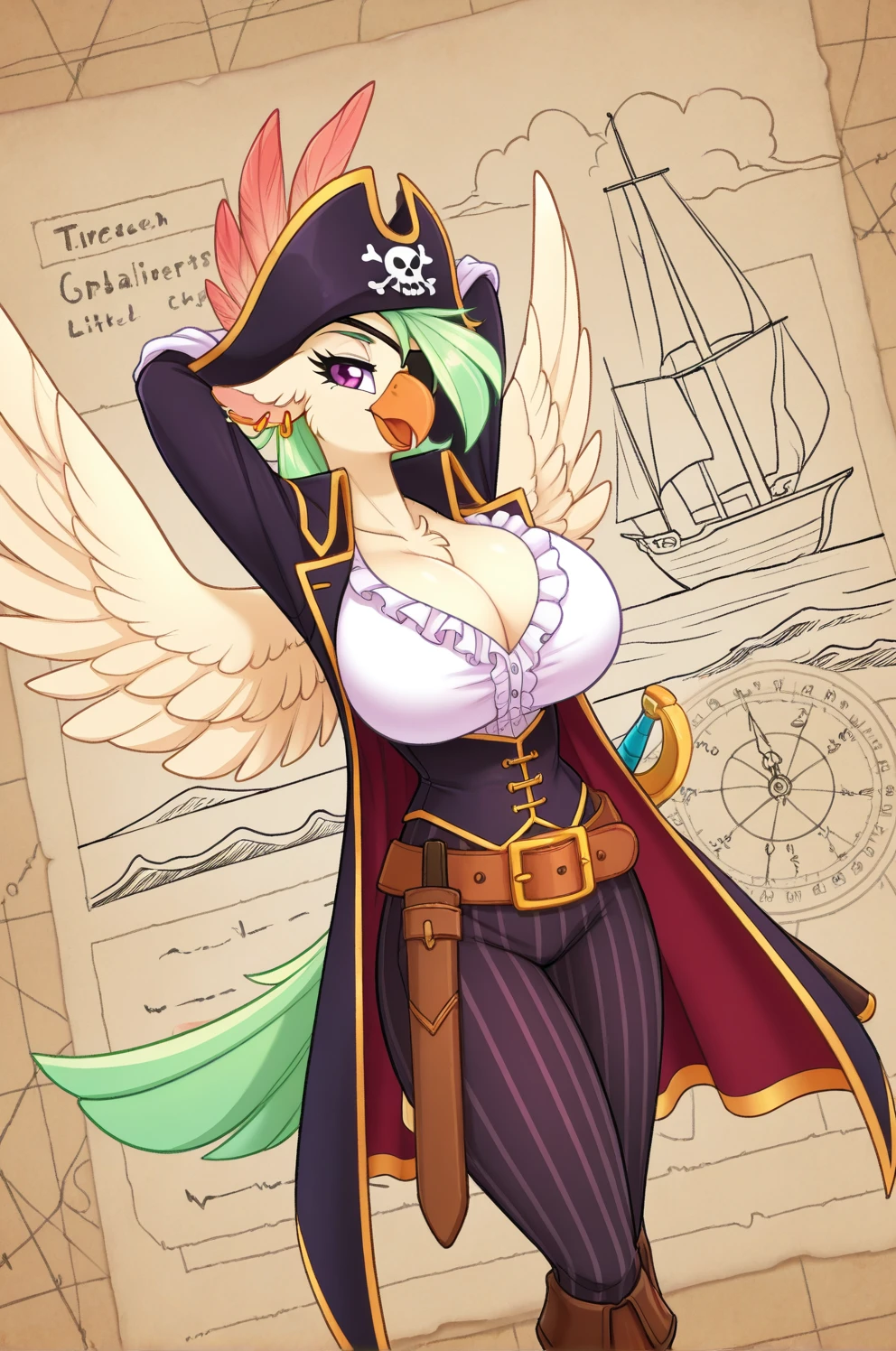 Captain Celaeno-Mlp-NoobXL IL-Captain celaeno