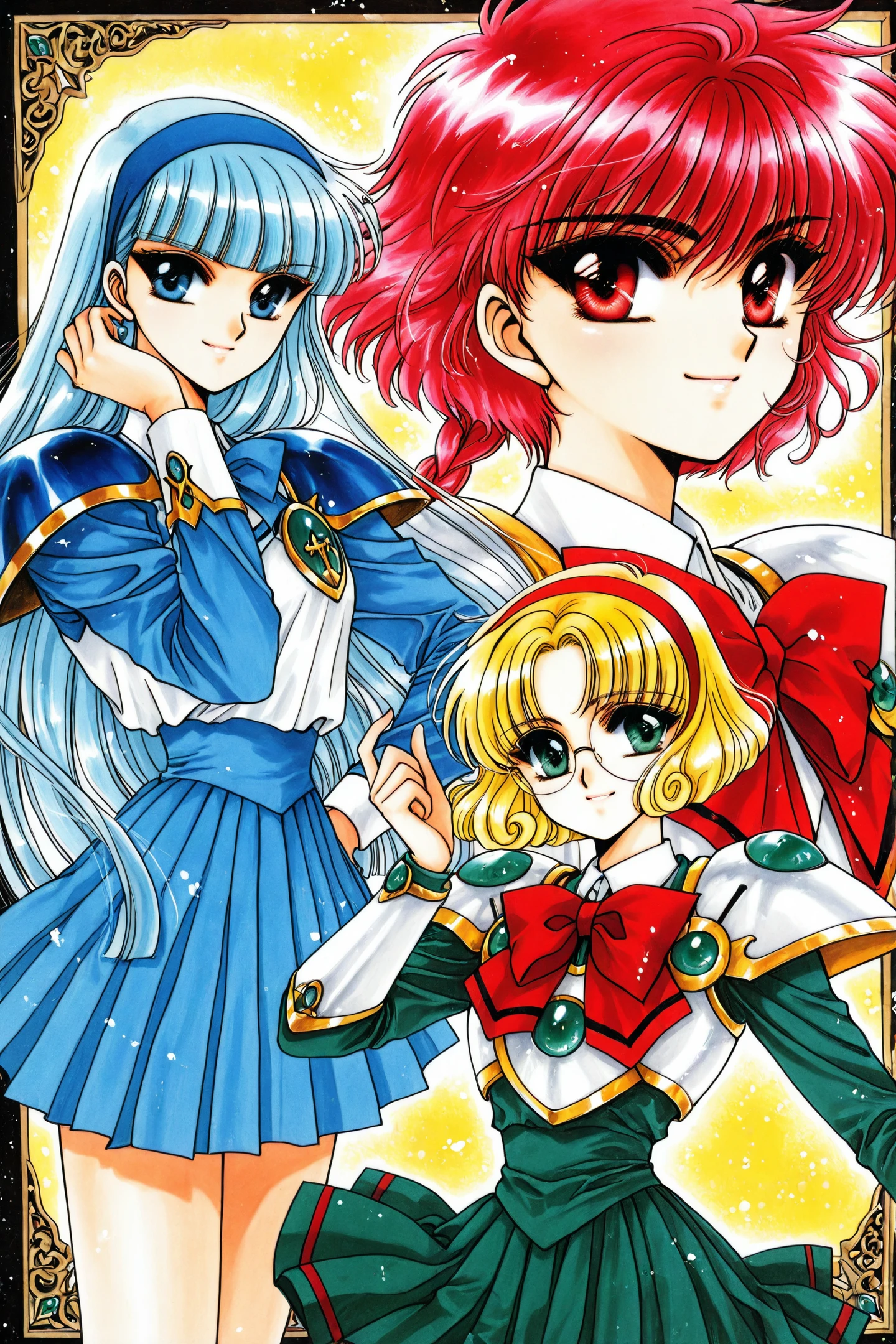 [illustrious XL] CLAMP 《Magic knight Rayearth》/《魔法骑士》 - Artist Style illustrious XL_v1.0