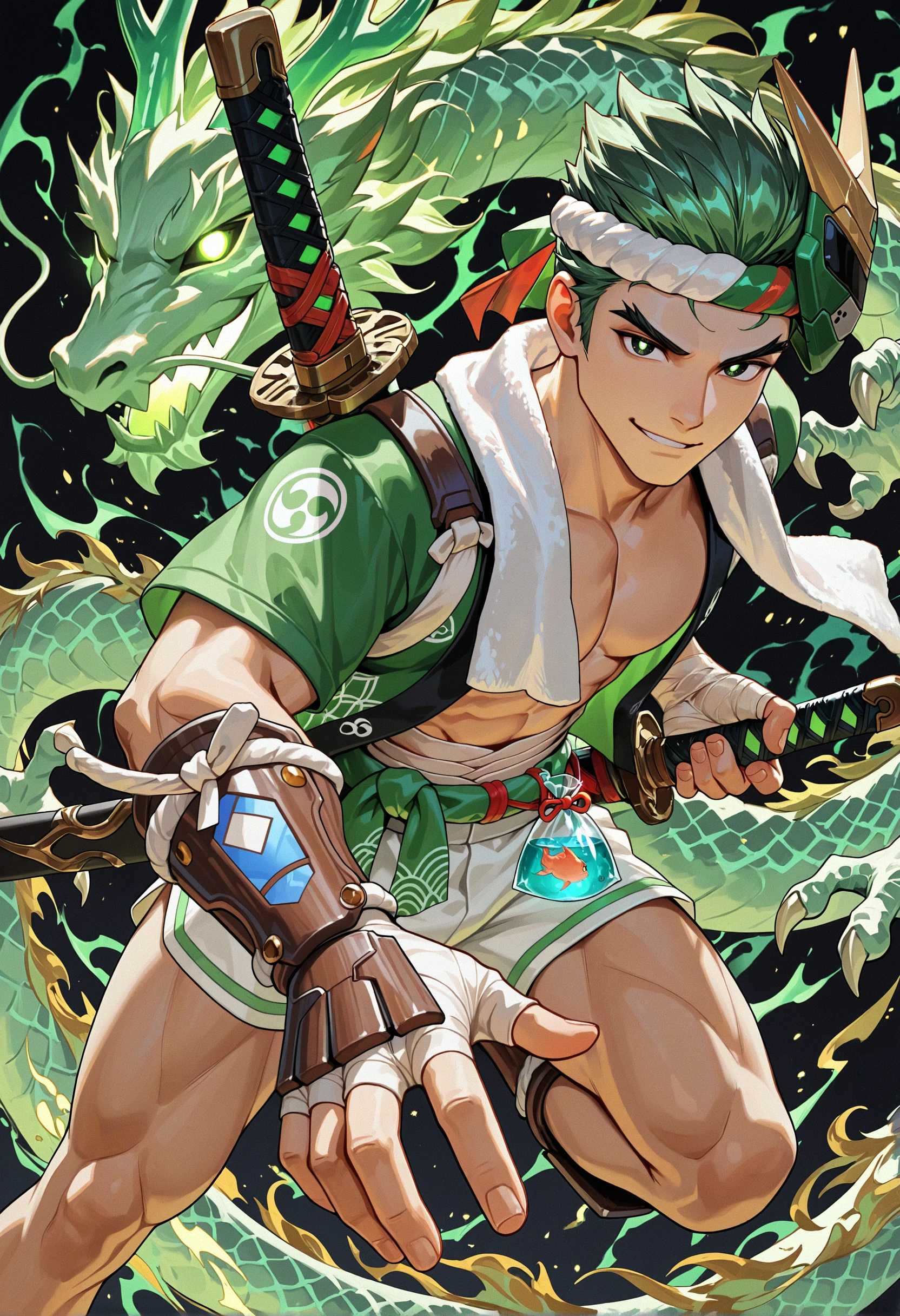 Happi/Young Genji - Overwatch [NoobAI-XL] NoobAI XL V-Pred 1.0