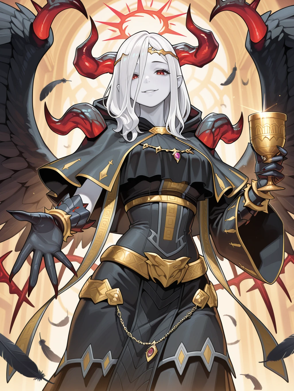 Yu-Gi-Oh! - Condemned Darklord (失楽の堕天使) illusXL v1.0-illuXL