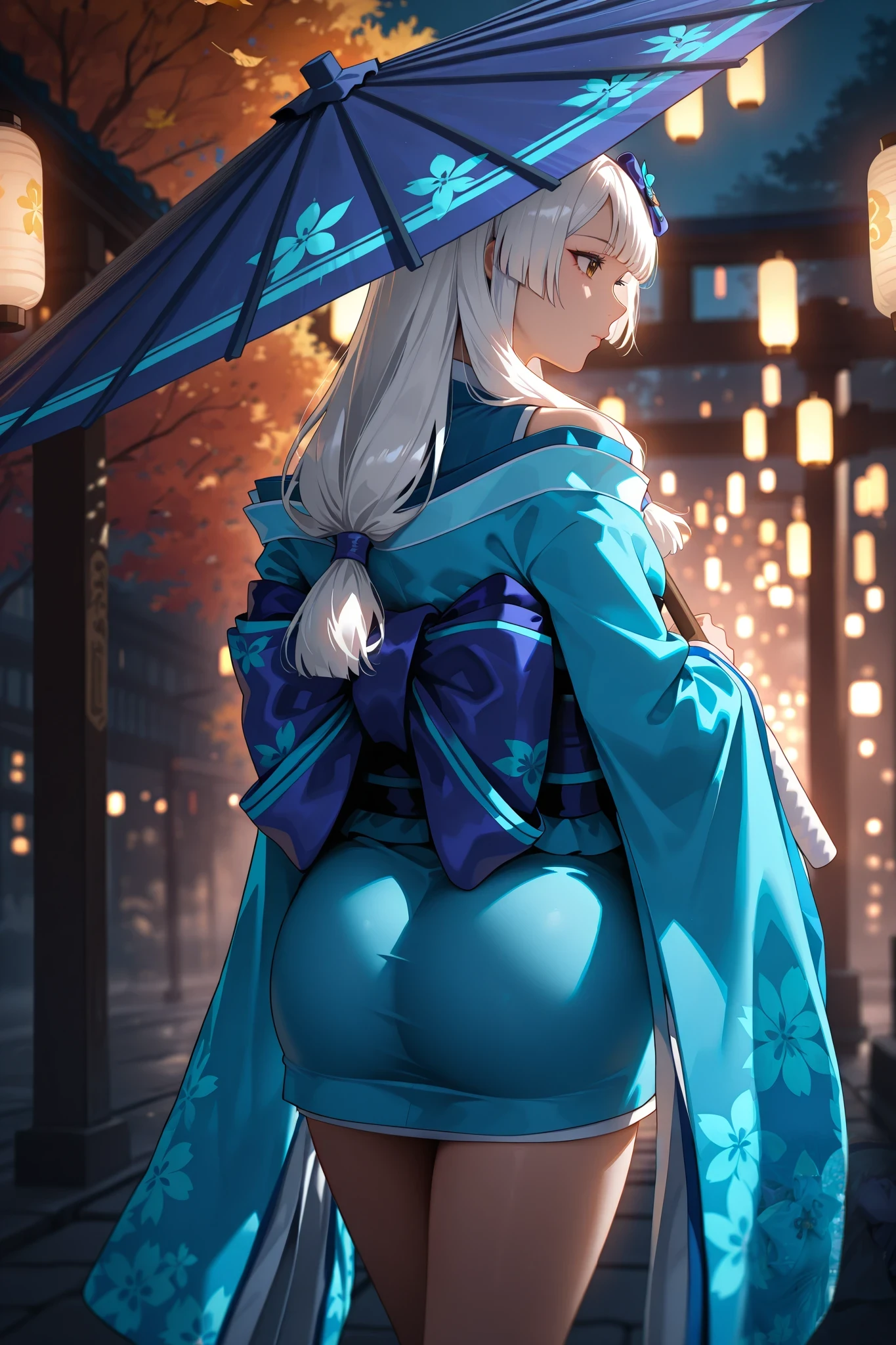 Hyper realistic super detailed sexy Yamato, Very detailed, expressions faciales sexy, seductive facial expressions, [:(Face detail: 1.4): 0.4], 16K resolution, 4k resolution, dinamic lighting, High definition resolution, (hyper realistic: 1.4), (back light: 1.2), (Nuit: 1), (pleine hauteur: 1.8),(contrasting background: 1.5), (Anatomy of the hyperrealistic arm), (Hyperrealistic anatomy of the legs), (peau propre), (lighting cinematic: 1.7), (intime), (Technologie NVIDIA RTX Ray Tracing), (Anatomy of the hyperrealistic arm: 2), (Ventre plat parfait), (image couleur),Cute, (lovely), ((Sexy)), (Ero), ((Extremely detailed)), 4K, (8K), Best Quality, (Beautiful),Yamato felt a surge of excitement as she carefully draped the flowing, ethereal fabric around her. The room was filled with the soft rustling of the celestial gown, its iridescent sheen catching the light in a mesmerizing dance. As she fastened the intricate golden clasps around her waist, Yamato couldn't help but feel a transformation taking place.

Tonight was the annual masquerade ball, and Yamato had decided to embrace a theme that resonated with her inner spirit. She had chosen to embody a goddess—a being of grace, power, and divine beauty. The gown cascaded down to her feet, pooling around her like a waterfall of stardust, and the sleeves billowed out like wings, adding an otherworldly allure.

Yamato's hair, normally cascading in loose waves, was now intricately braided and adorned with delicate golden leaves and celestial ornaments. She looked at herself in the mirror, and the reflection staring back seemed almost surreal. Her eyes, highlighted with a touch of shimmering eyeshadow, sparkled with an inner light, giving her an otherworldly gaze.